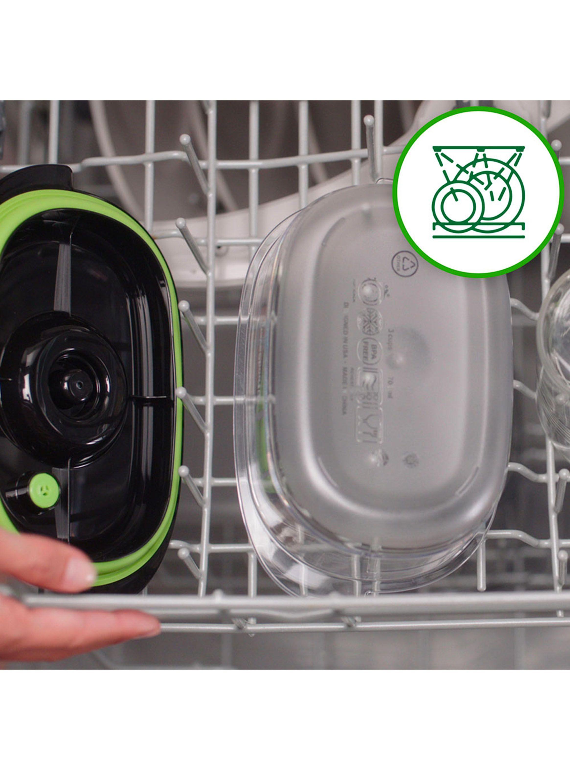 Pack Contenedores Foodsaver + Marinador 700 ml, 1.2 Litros y 1.8 Litros 26X-4