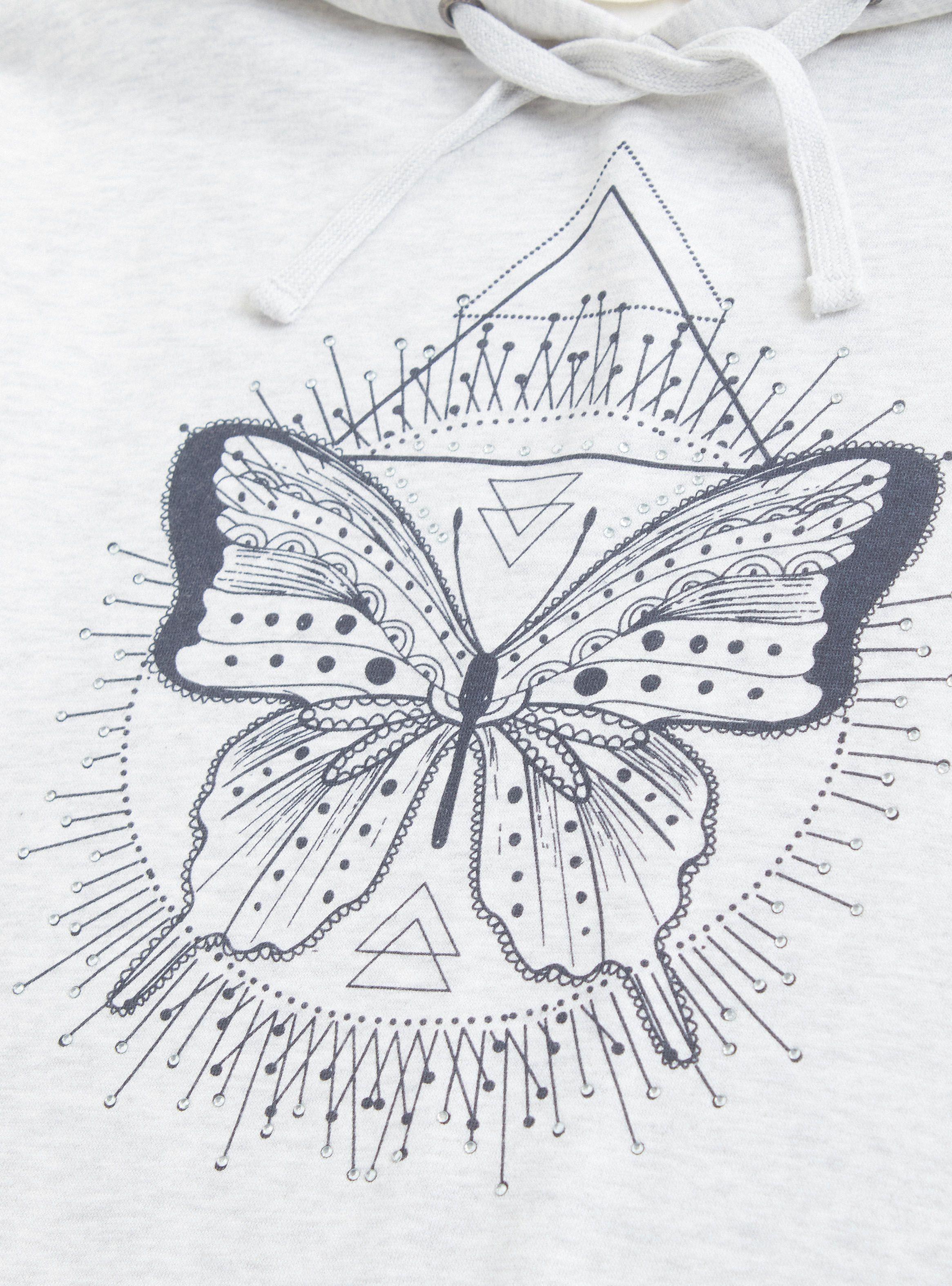 Polerón Strass Mariposa Niña-3