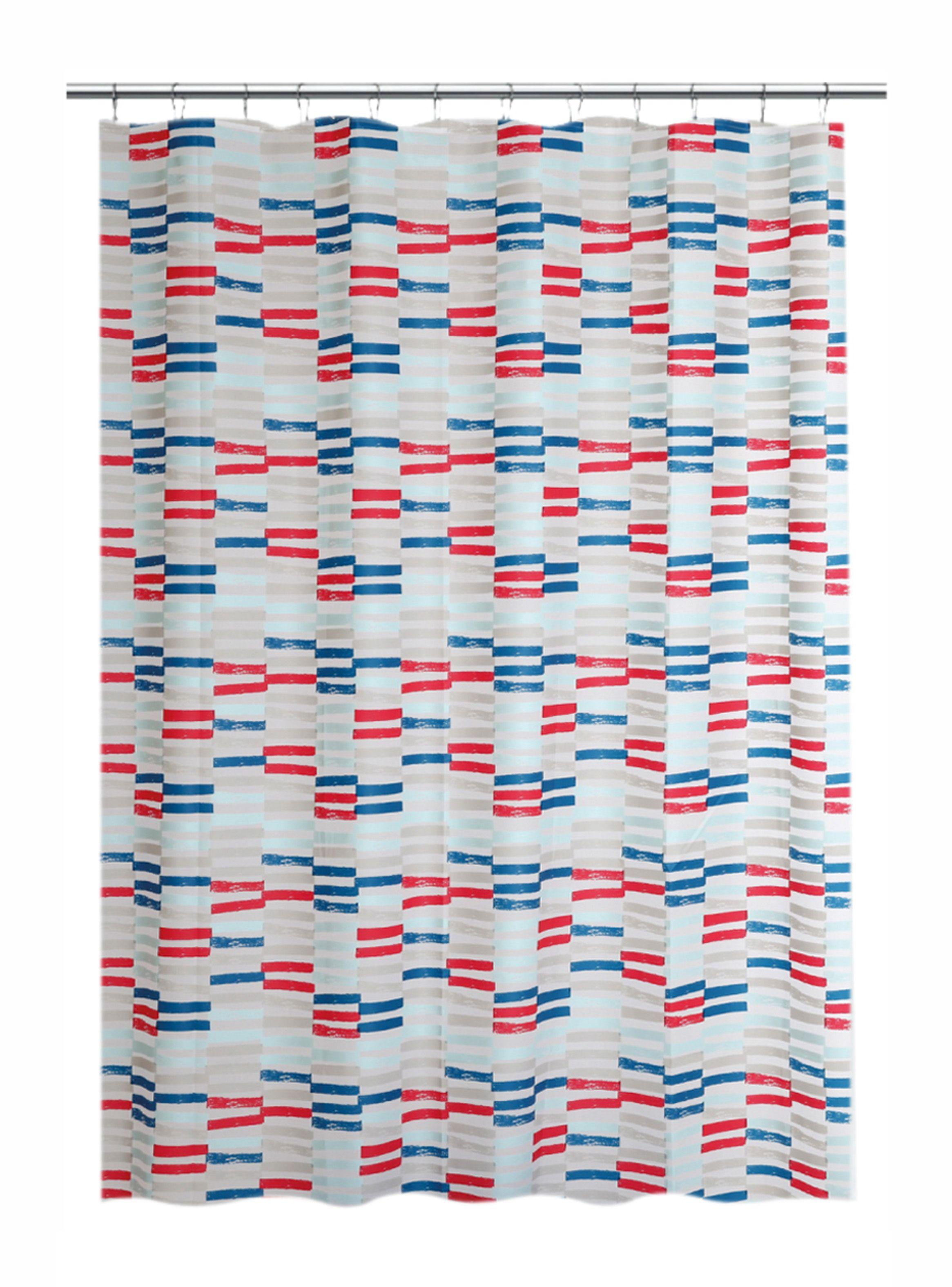 Cortina Baño PVC con Ganchos-0