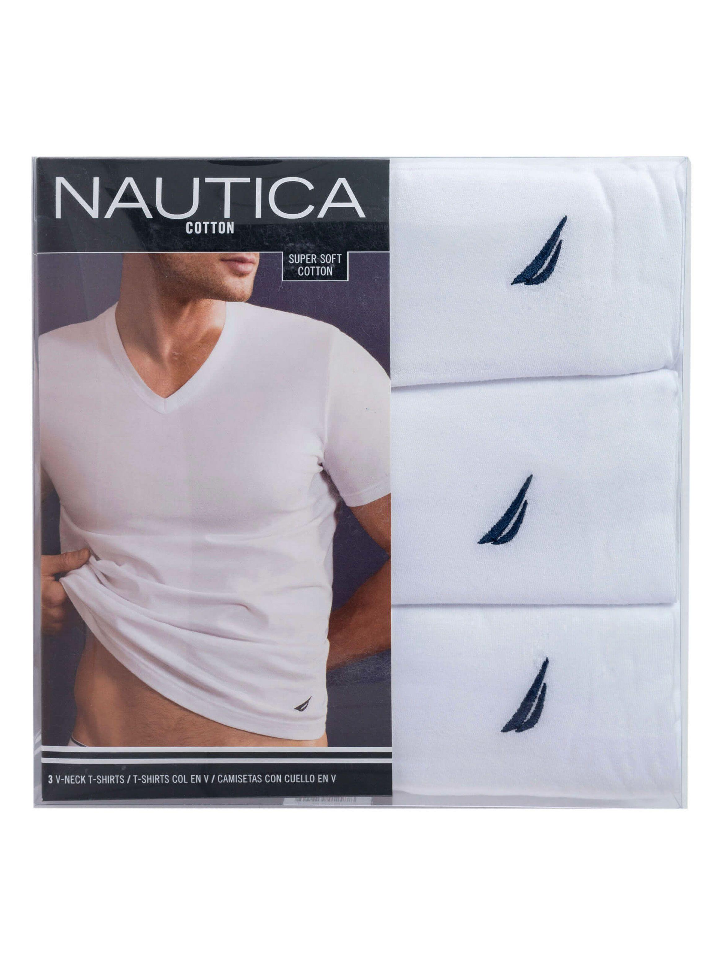 Tripack Camiseta Cuello V Algodón-2