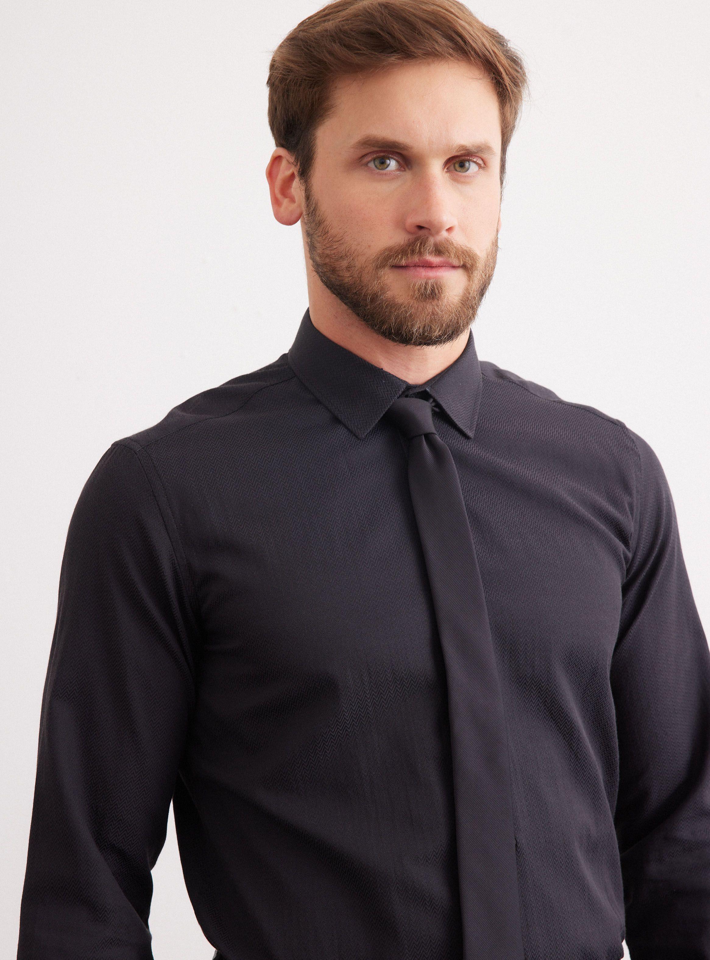 Camisa de Vestir Slim FitEspiga-2