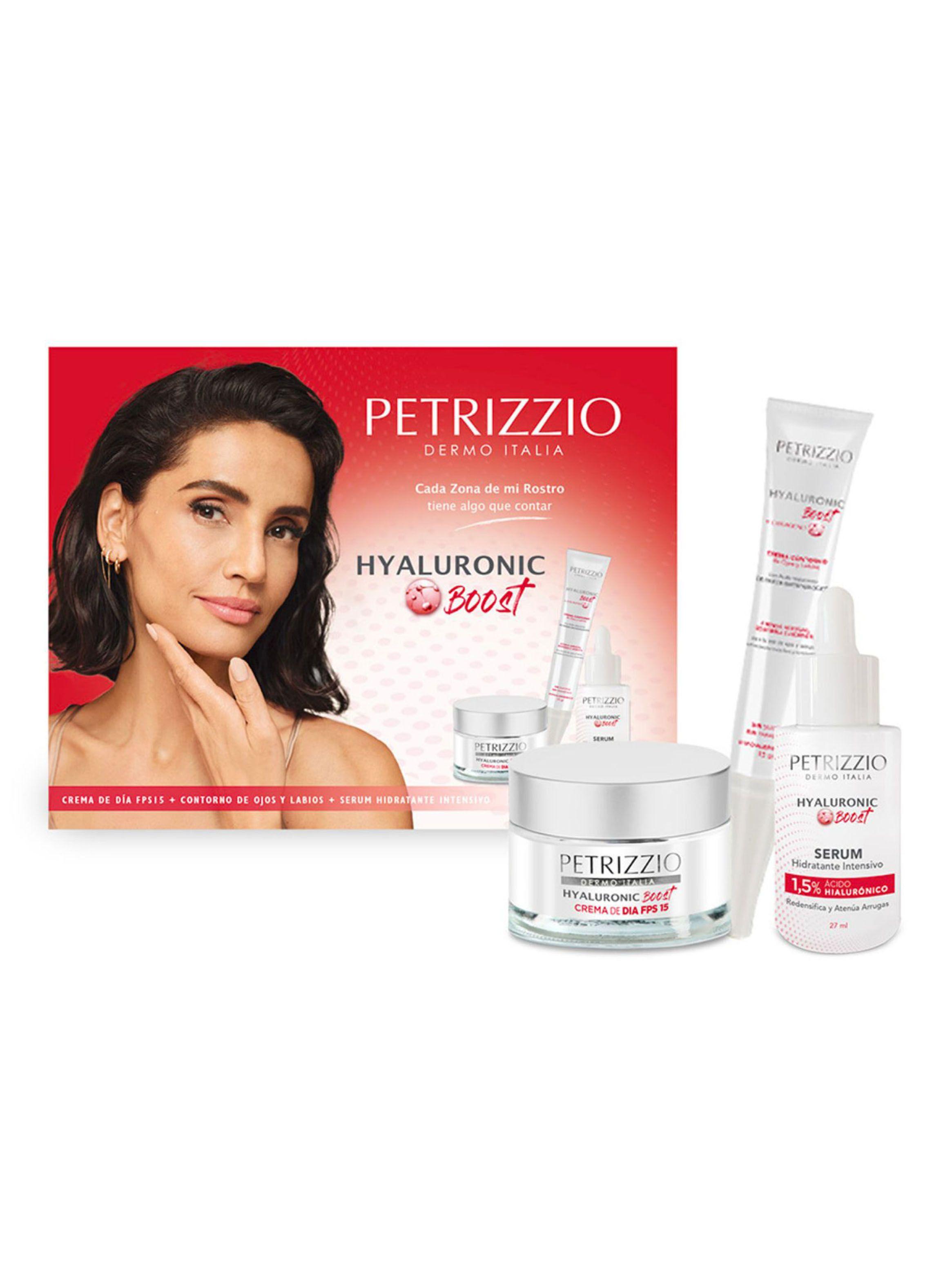 Tripack Crema de Día 50 g + Serum 27 ml+ Contorno Petrizzio Dermo 15 g-0