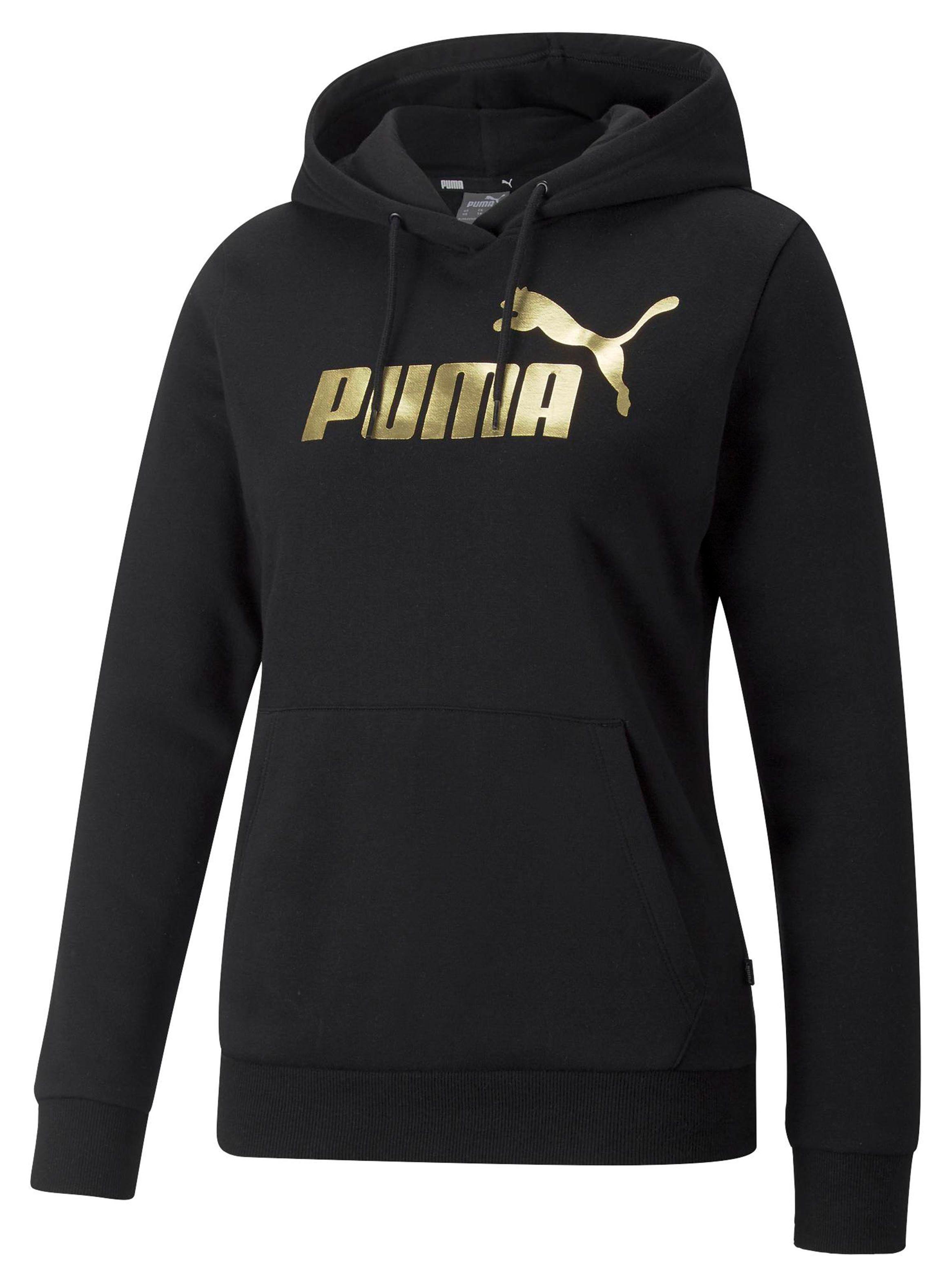 Polerón Logo Hoodie Fl Ess+ Metallic-3