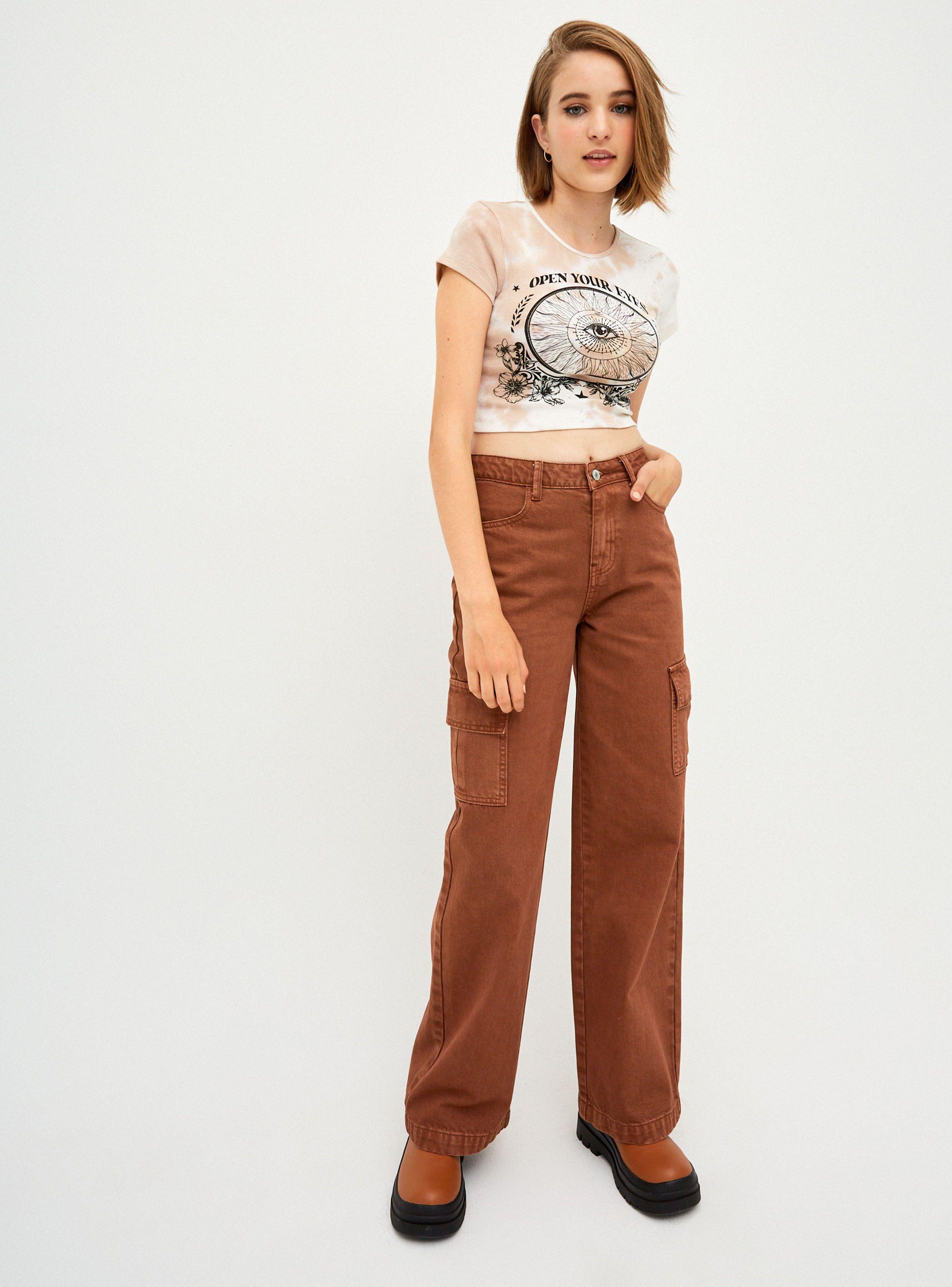 Polera Color Tie Dye Focal Print-3
