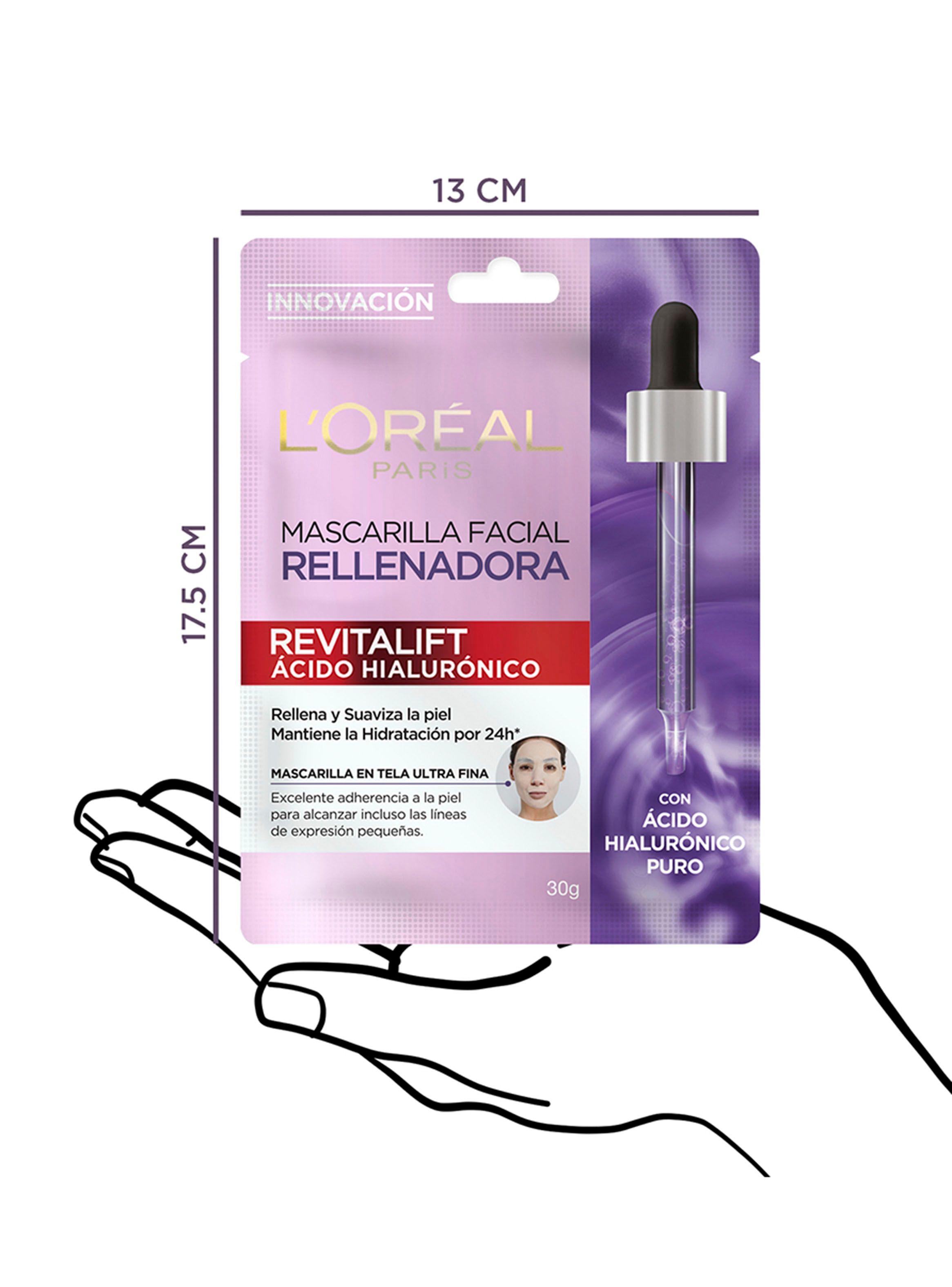Set Mascarilla Rostro Hidratante Rellenadora + Revitalift Ácido Hialurónico-3