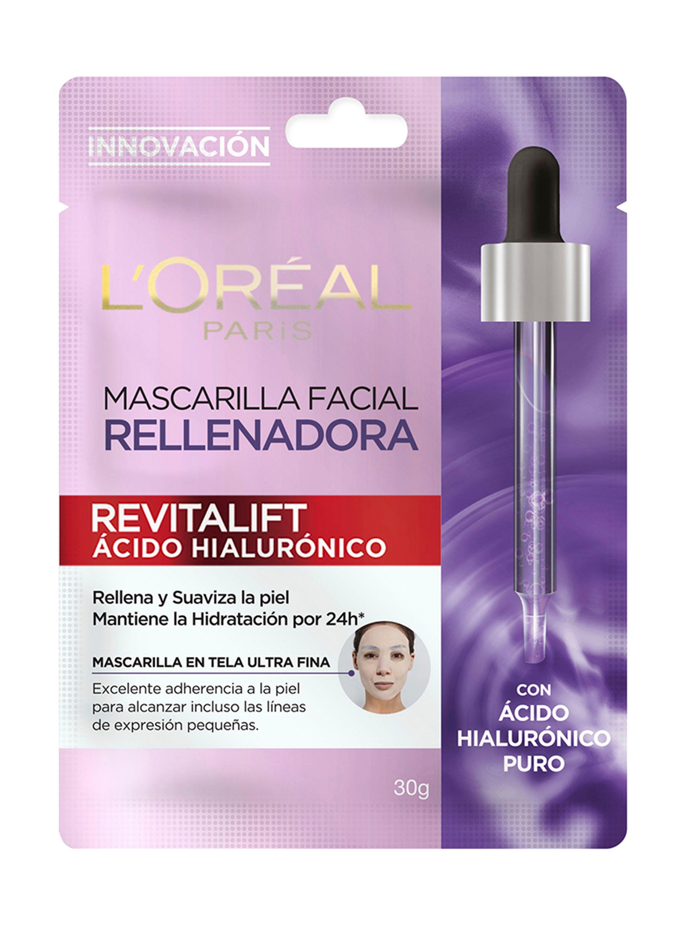 Set Mascarilla Rostro Hidratante Rellenadora + Revitalift Ácido Hialurónico-1