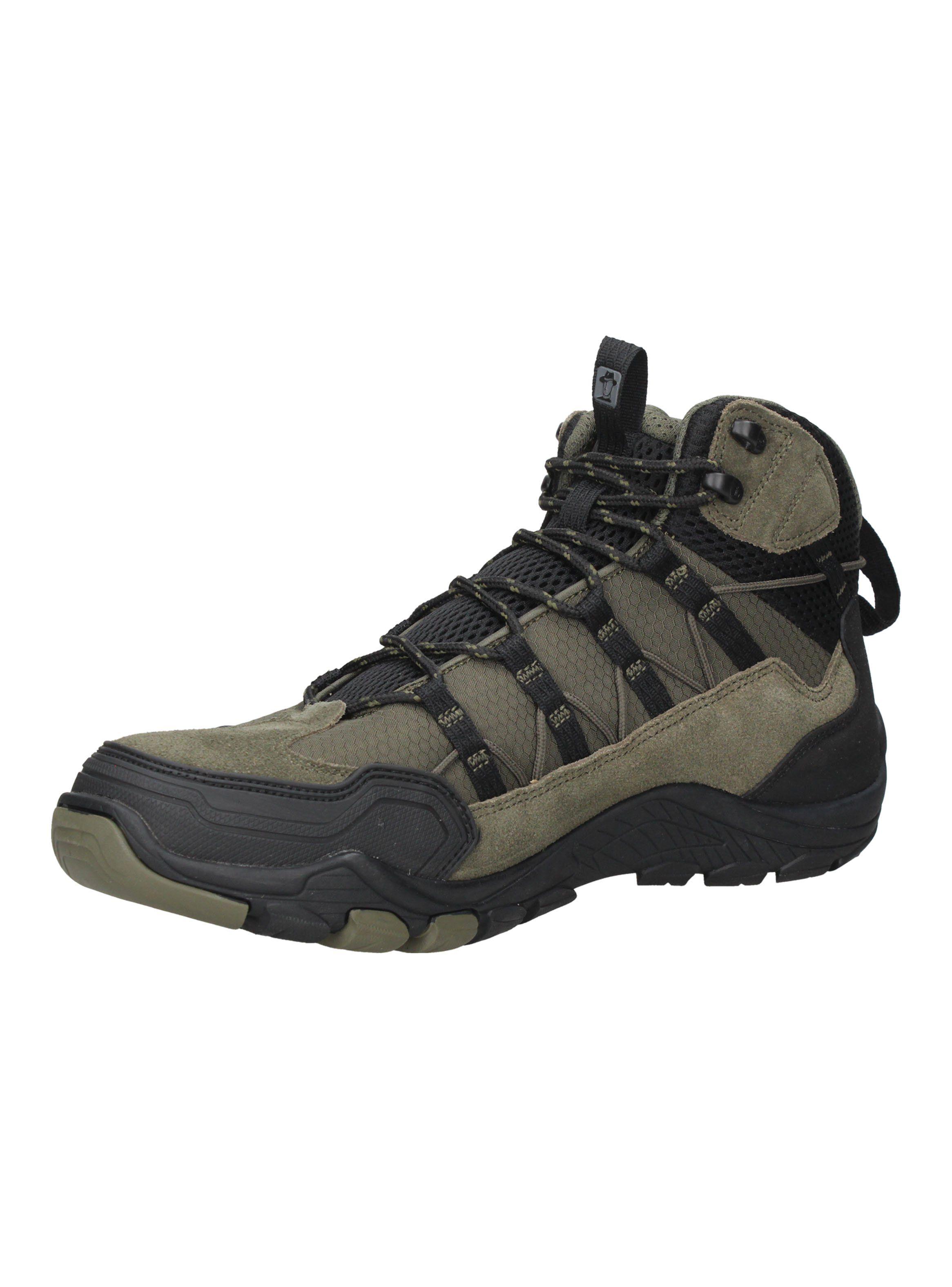 Zapatilla Outdoor Cuero Pi011 con Caña Hombre-3