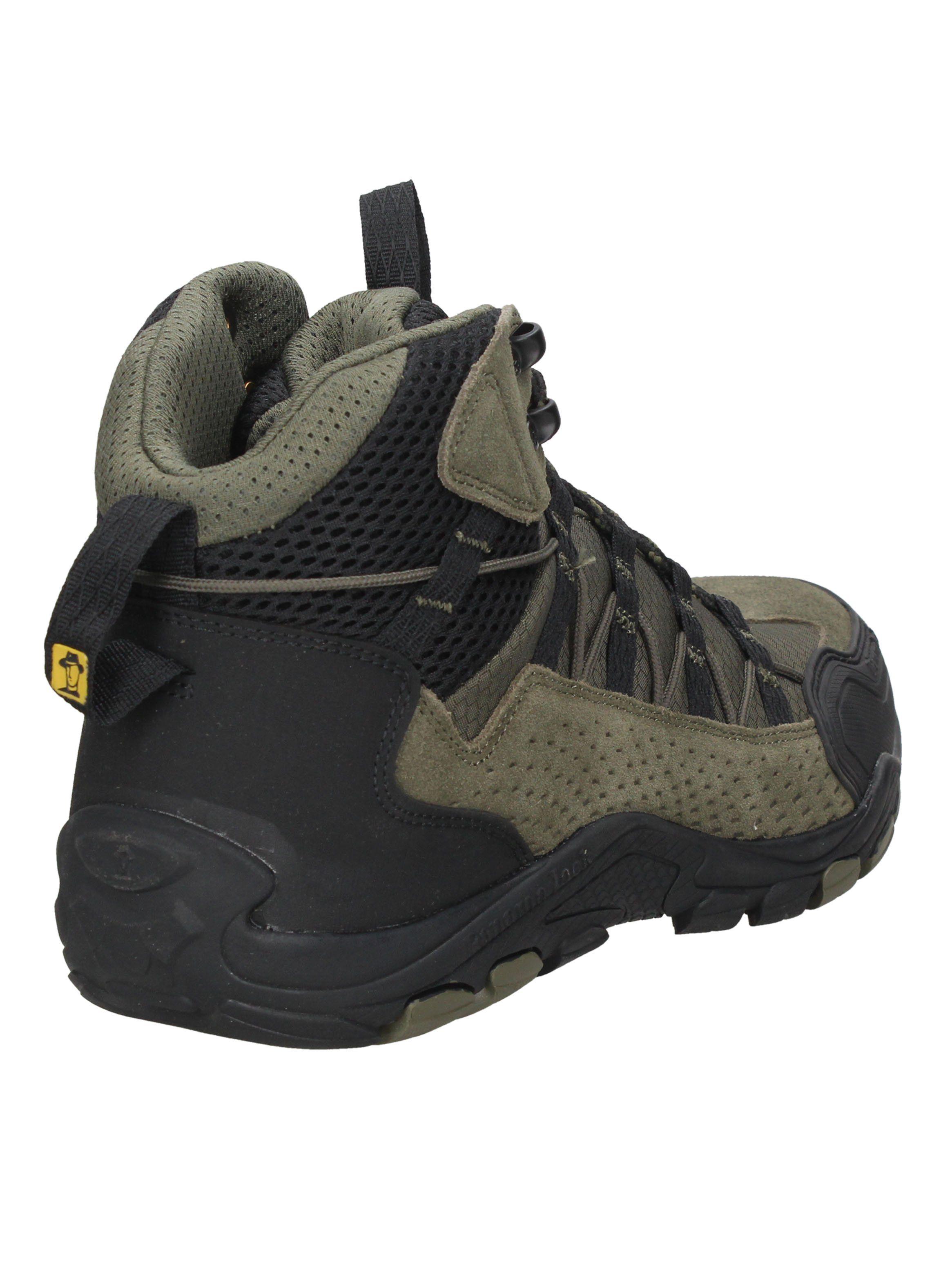 Zapatilla Outdoor Cuero Pi011 con Caña Hombre-4