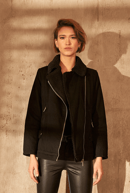 Chaqueta Aviadora Denim-4