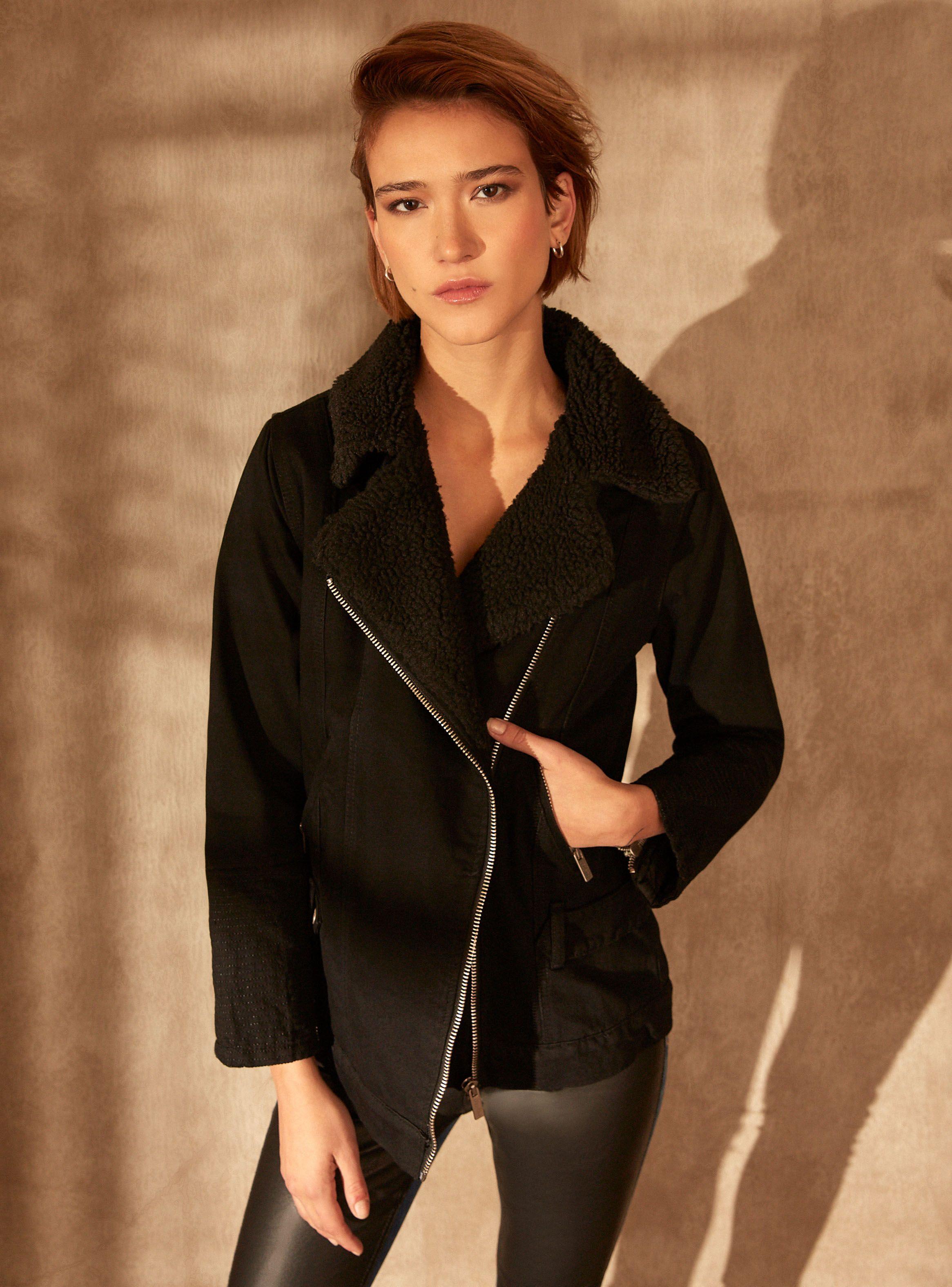 Chaqueta Aviadora Denim-0