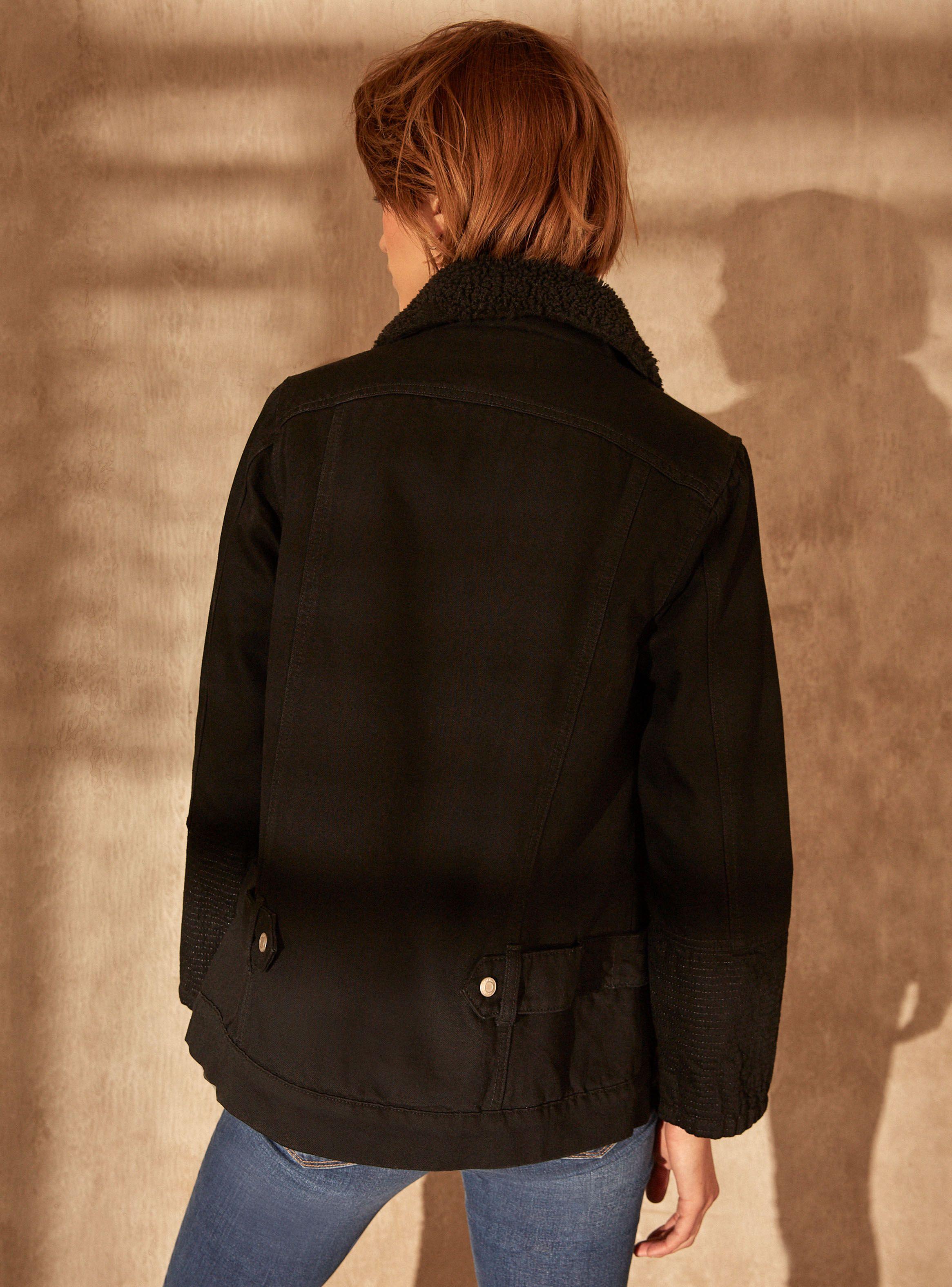 Chaqueta Aviadora Denim-1