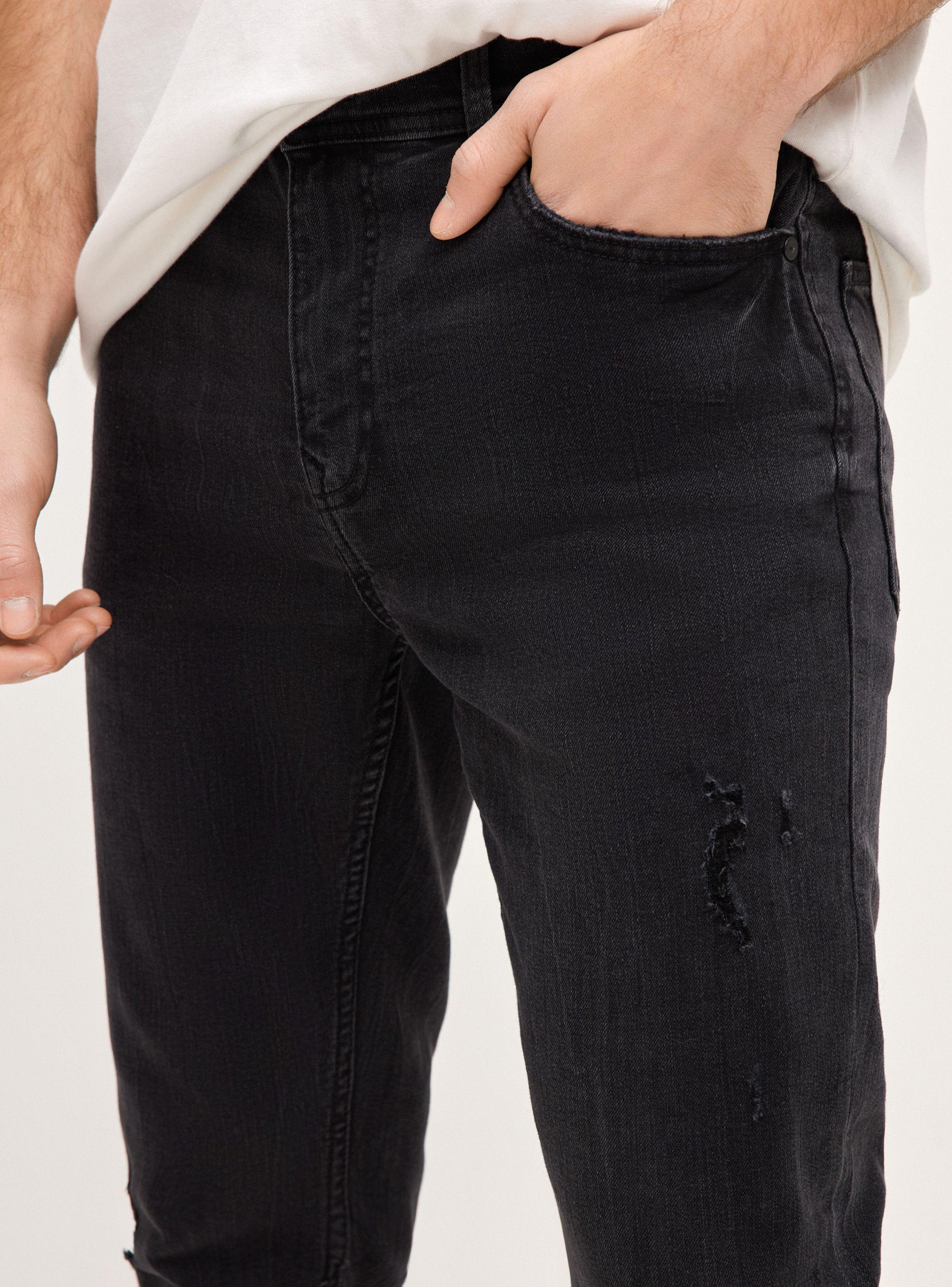 Jeans Rasguños Desgaste Skinny Fit-2