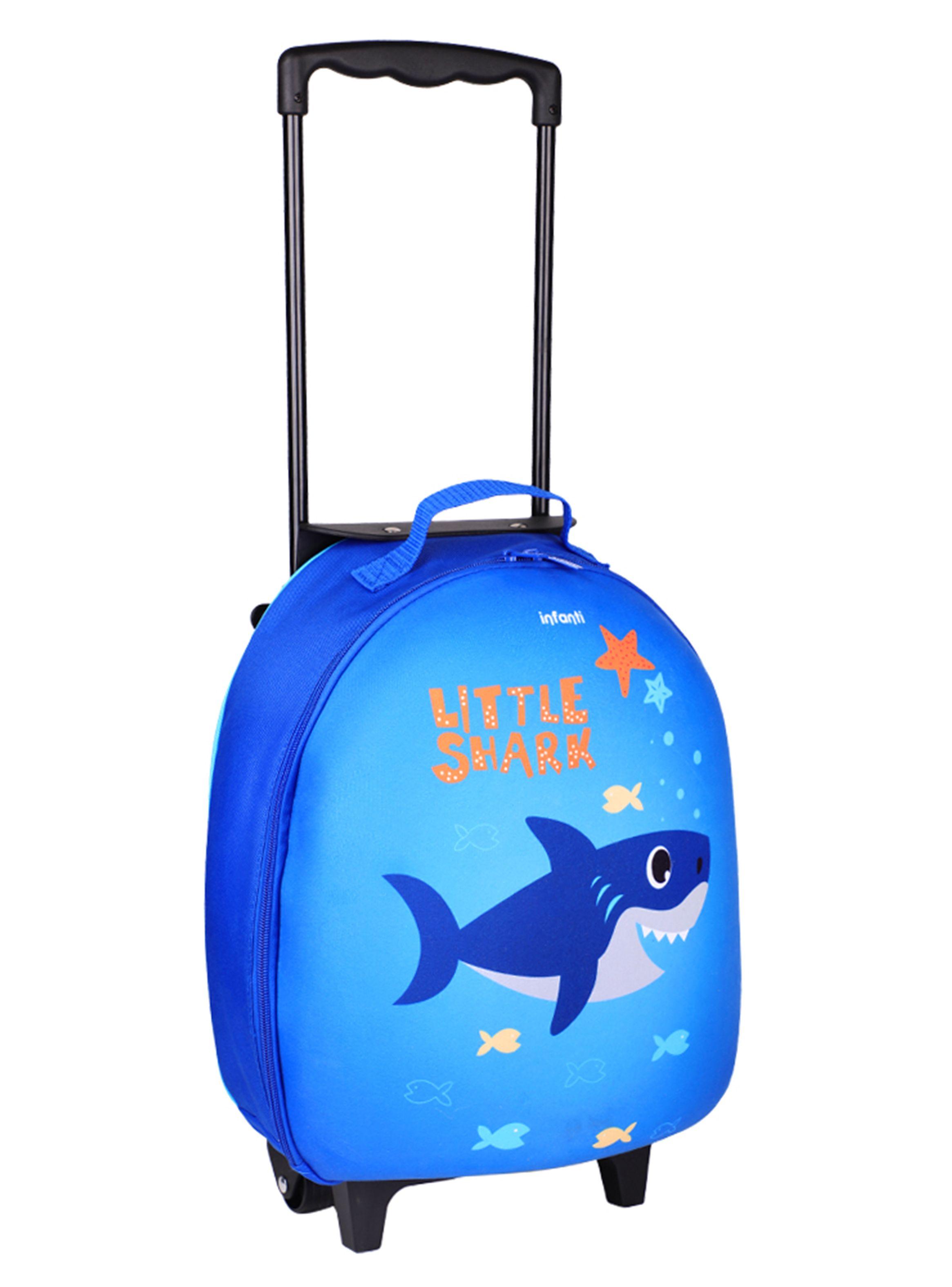 Mochila Escolar con Ruedas Tiburón Bts23-2