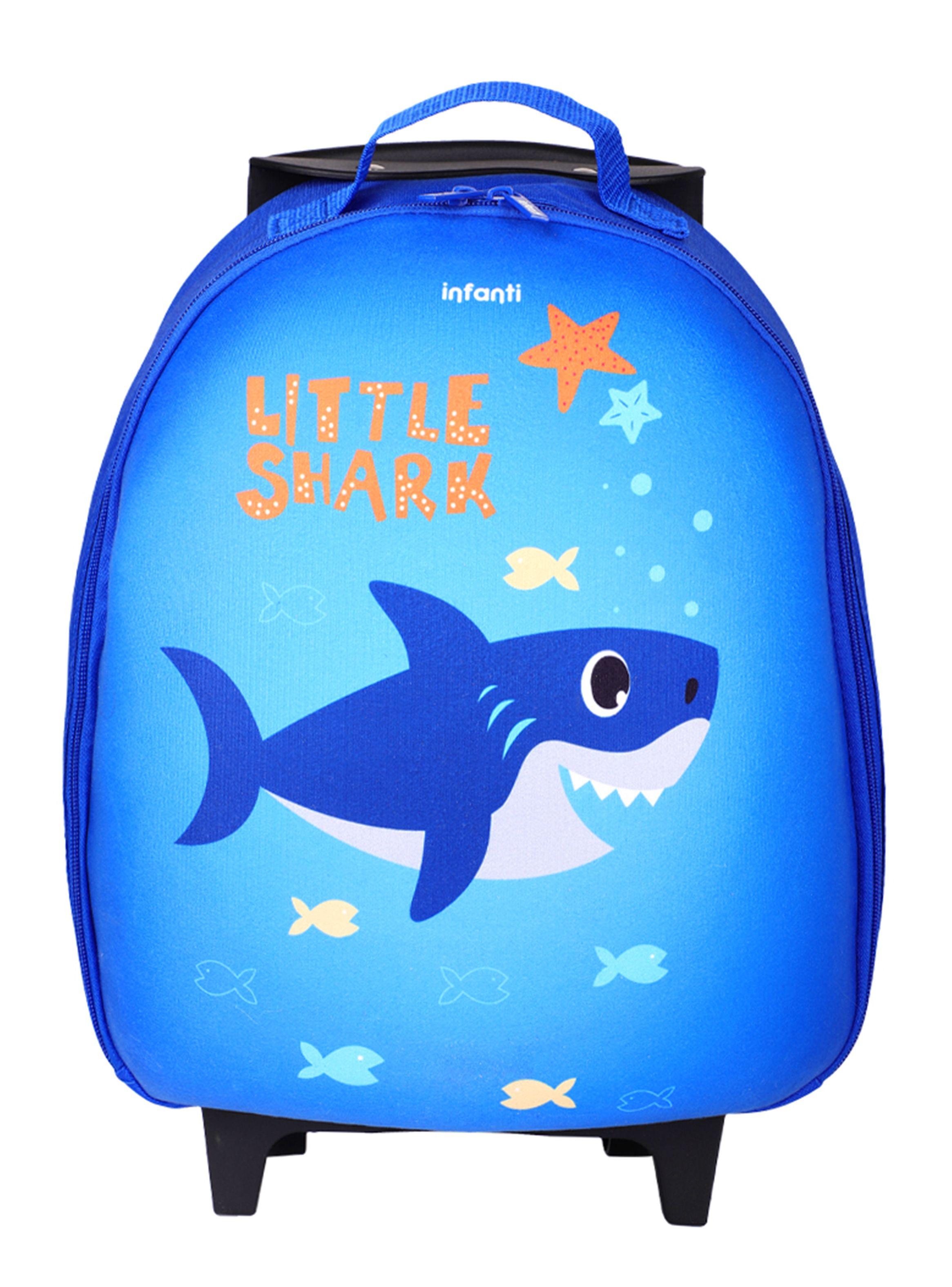 Mochila Escolar con Ruedas Tiburón Bts23-1