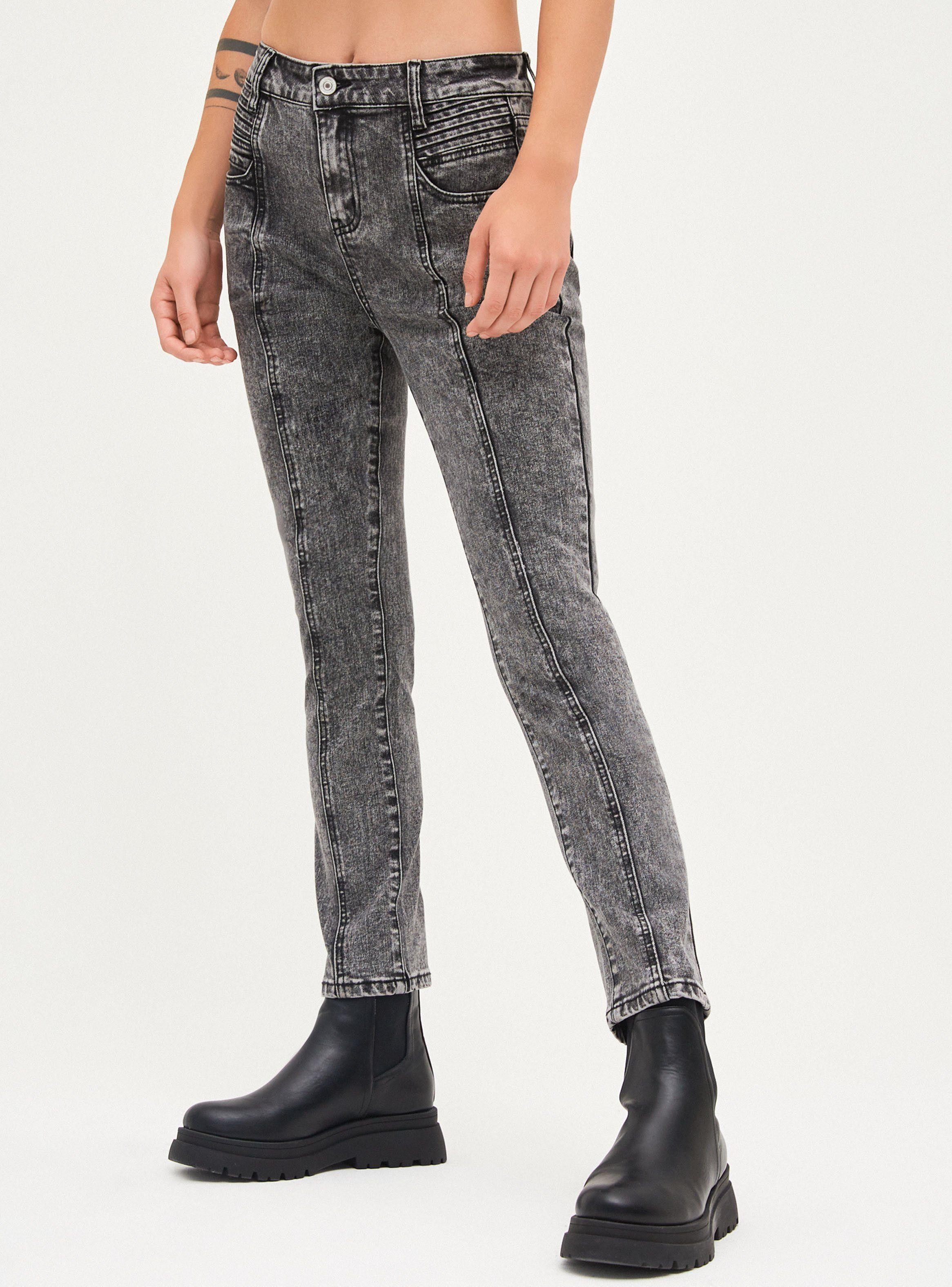 Jeans Moda Skinny Fit Tie Dye-0