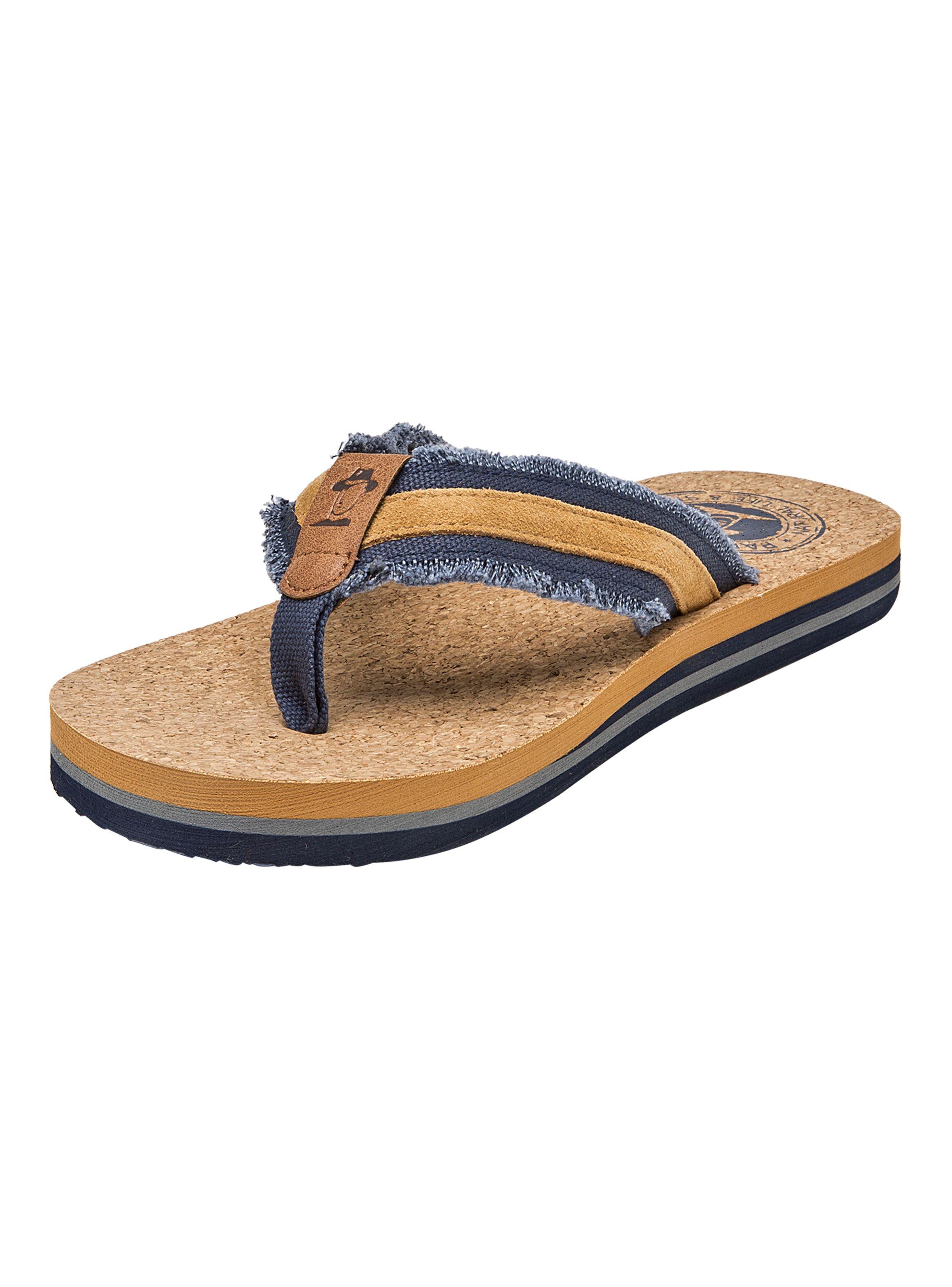 Sandalia Slip On Cuero Chancleta Hombre-2