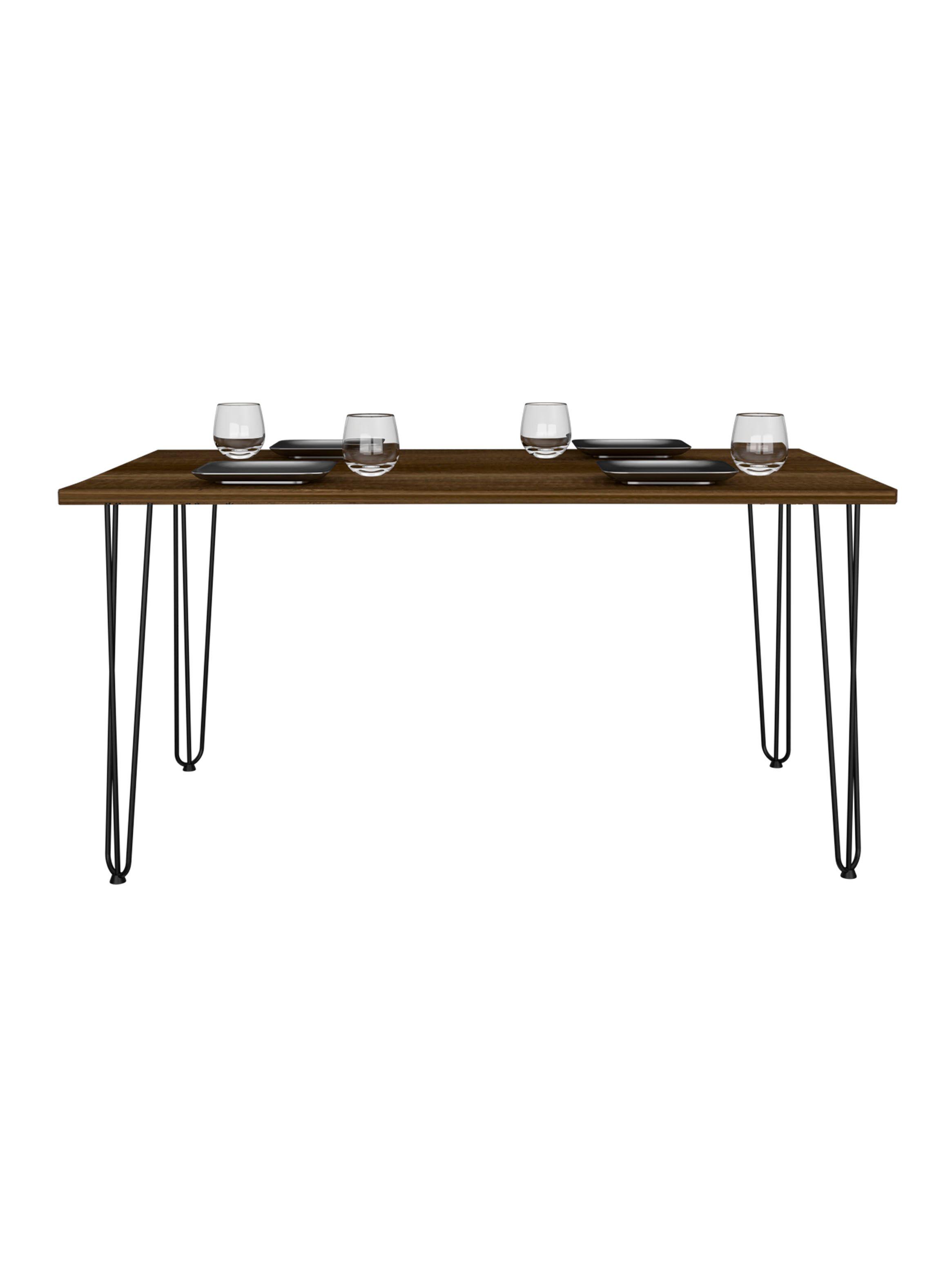 Mesa de Comedor Vassel Caramelo-4