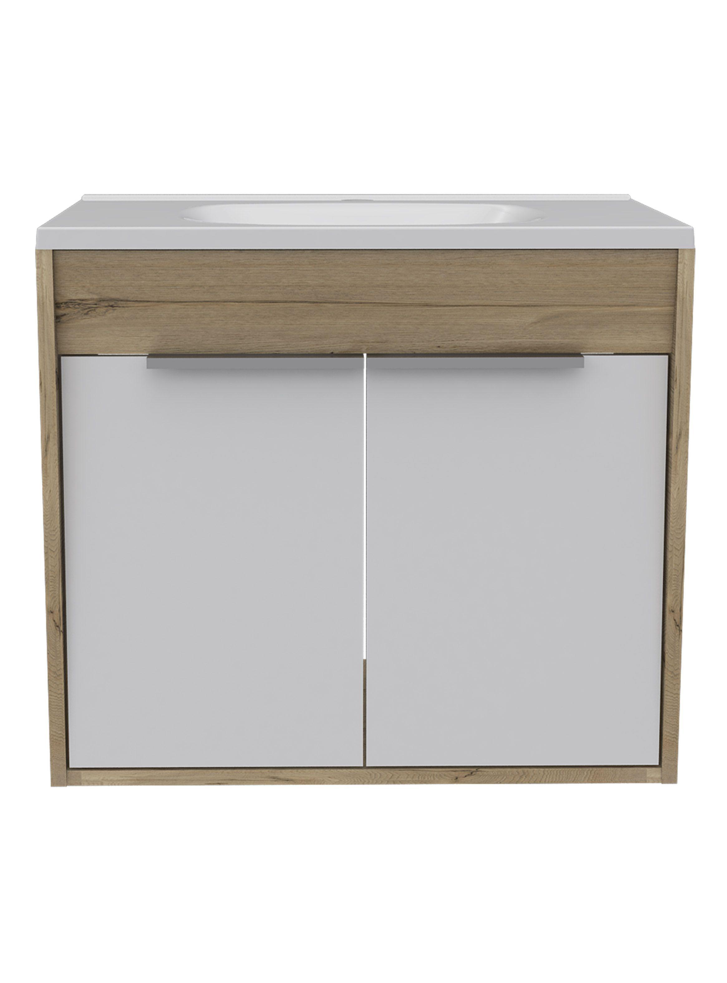 Mueble Lavamanos Carter 60 Flotante Duna-Blanco-0