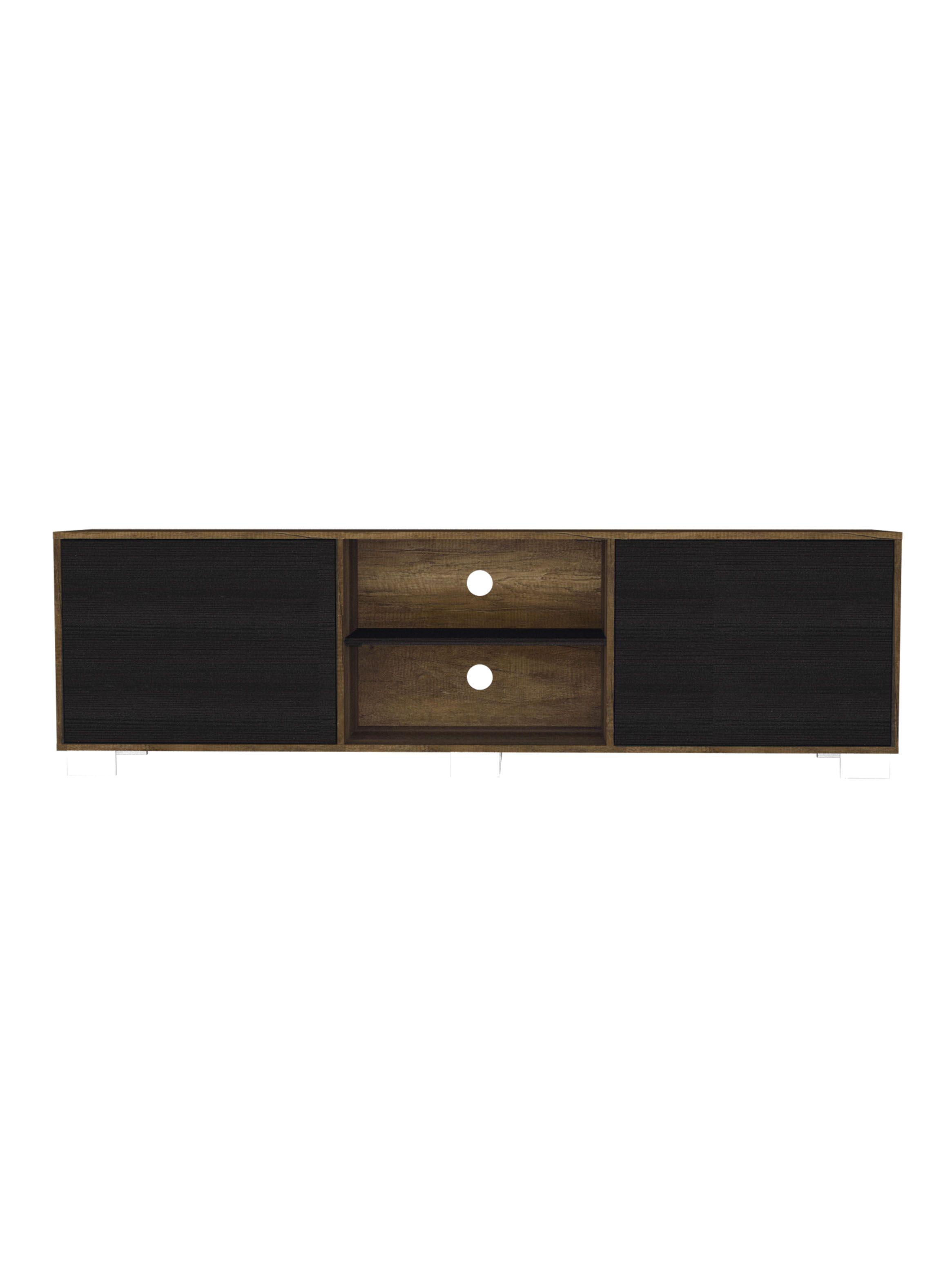 Rack Classic Color TV 80" Z-180 Caramelo-Wengue-2