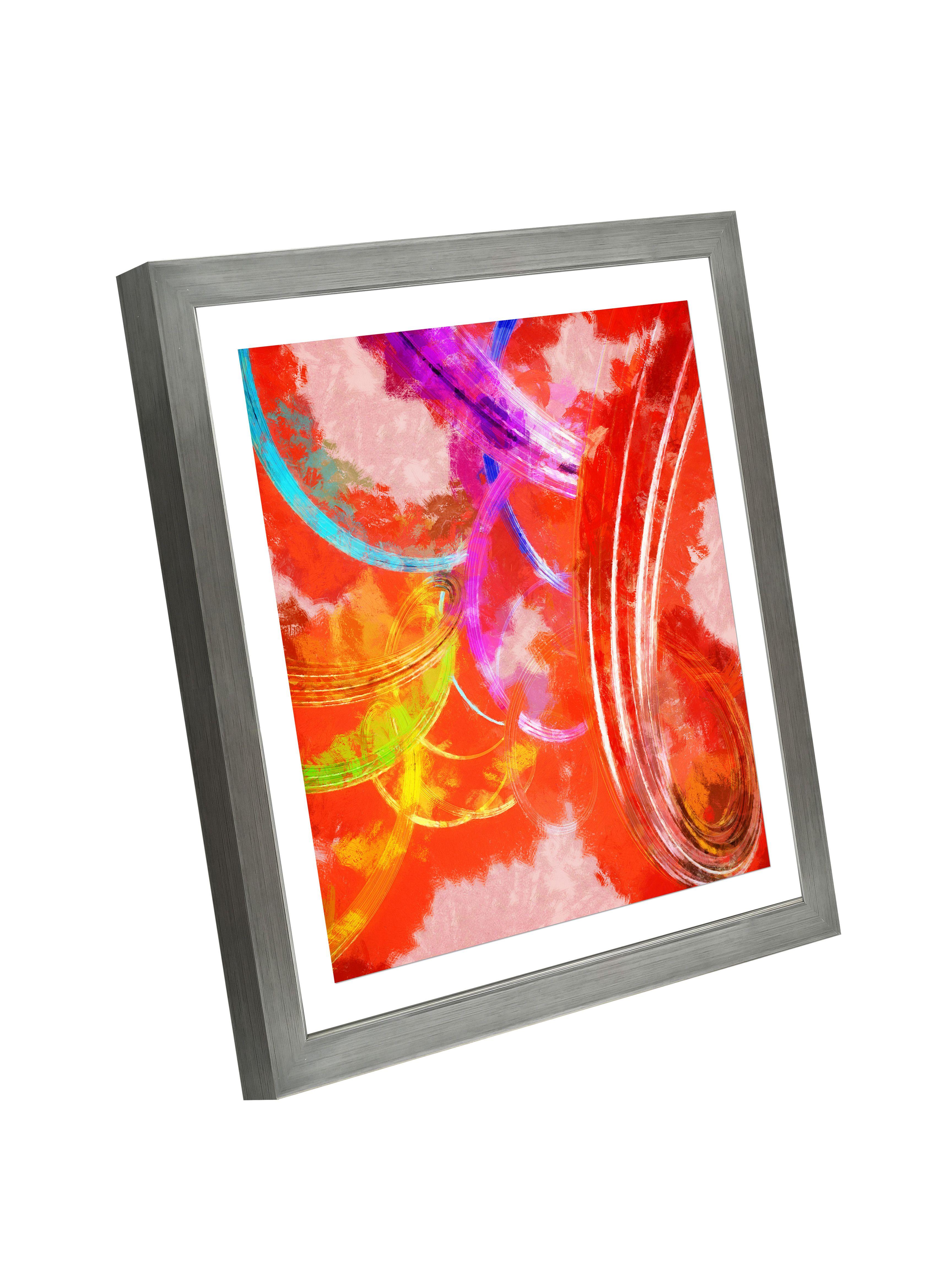 Cuadro Attimo Diseño Color Moderno 50 x 50 cm-2