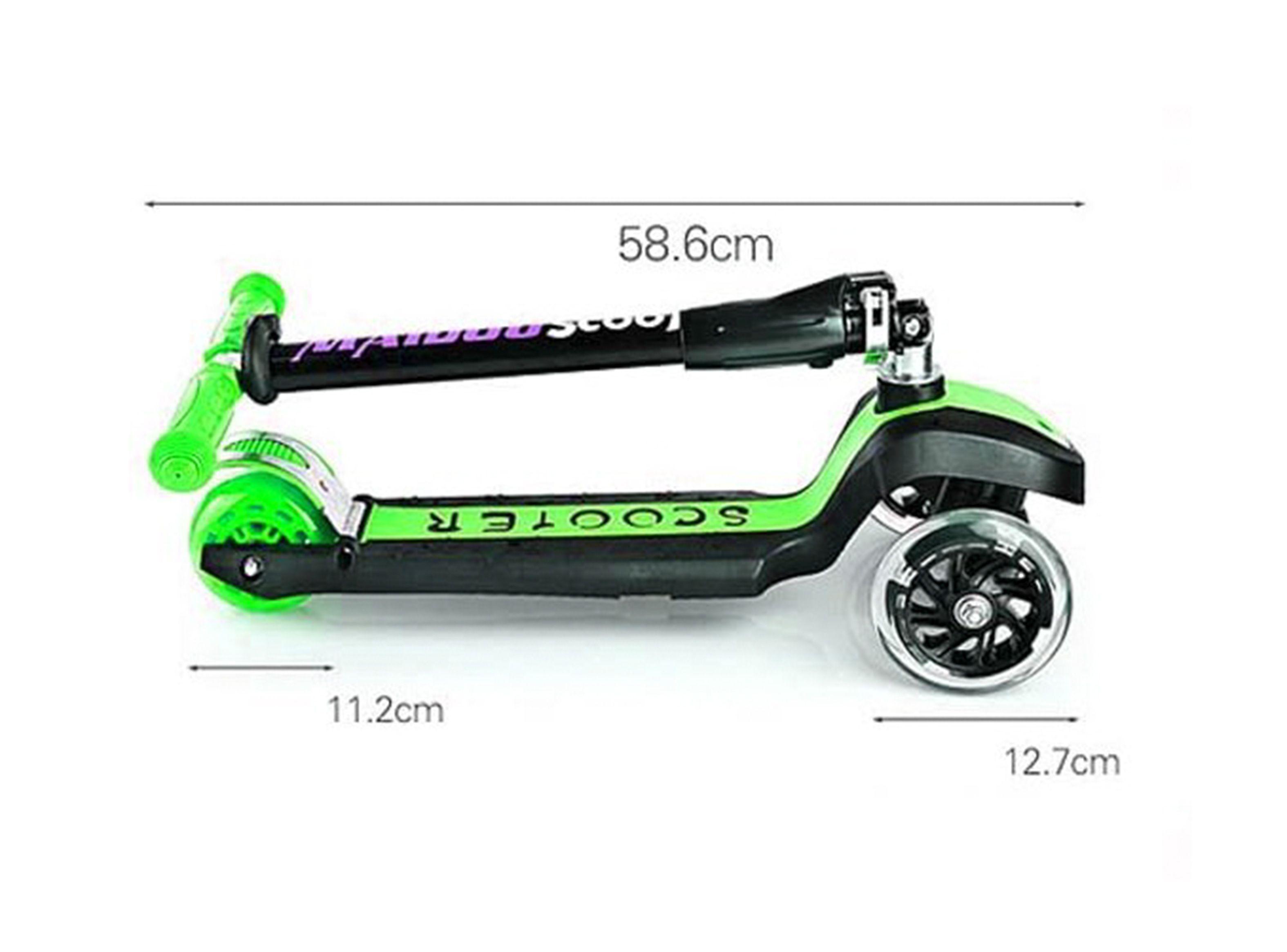 Scooter Verde Kidscool-1