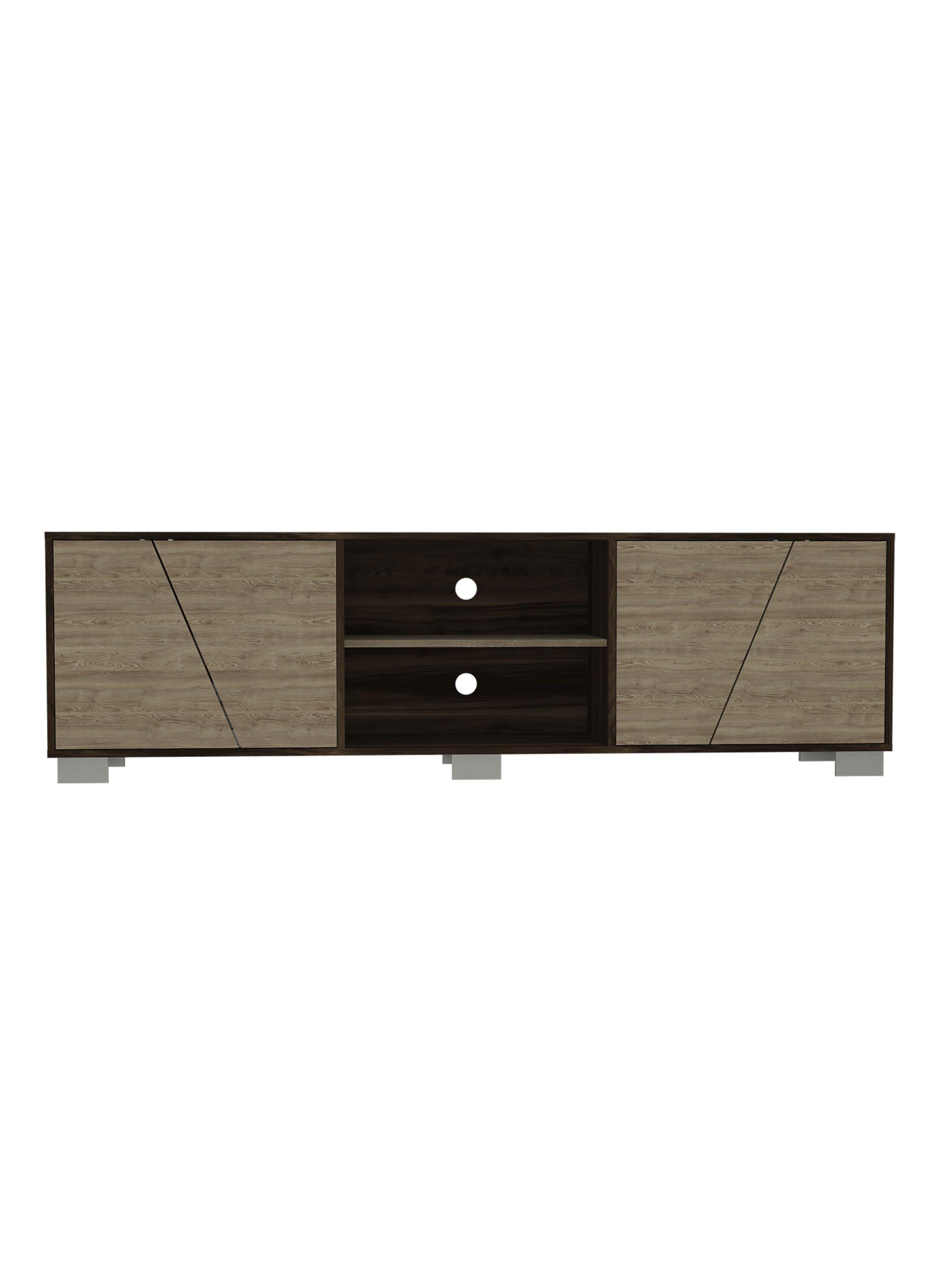 Rack Fraktal TV 80" Z-180 Habano-Miel-2