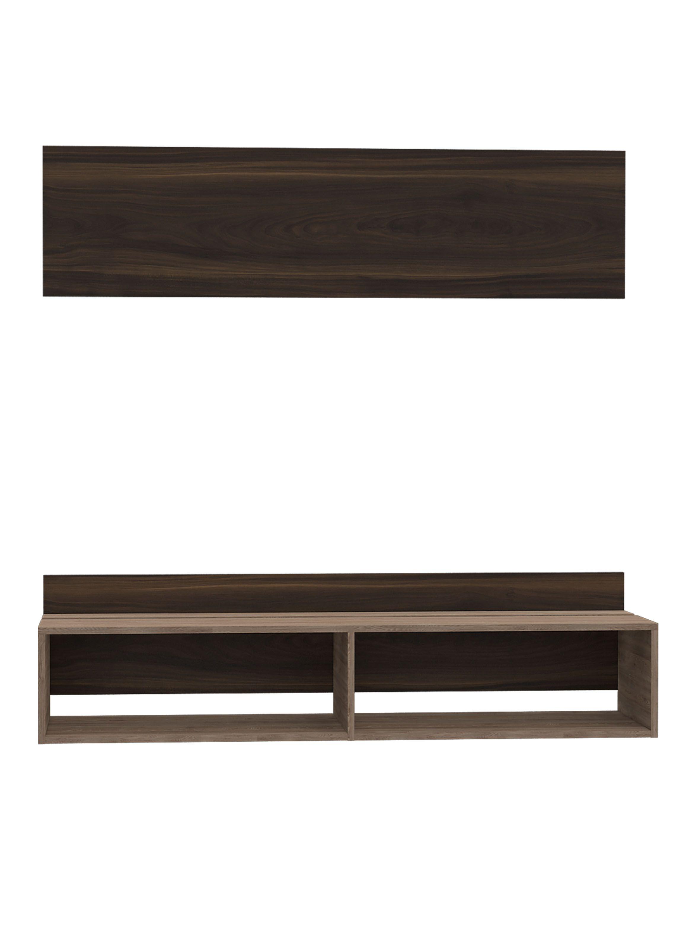 Panel TV 60" Fraktal Habano-Miel-2