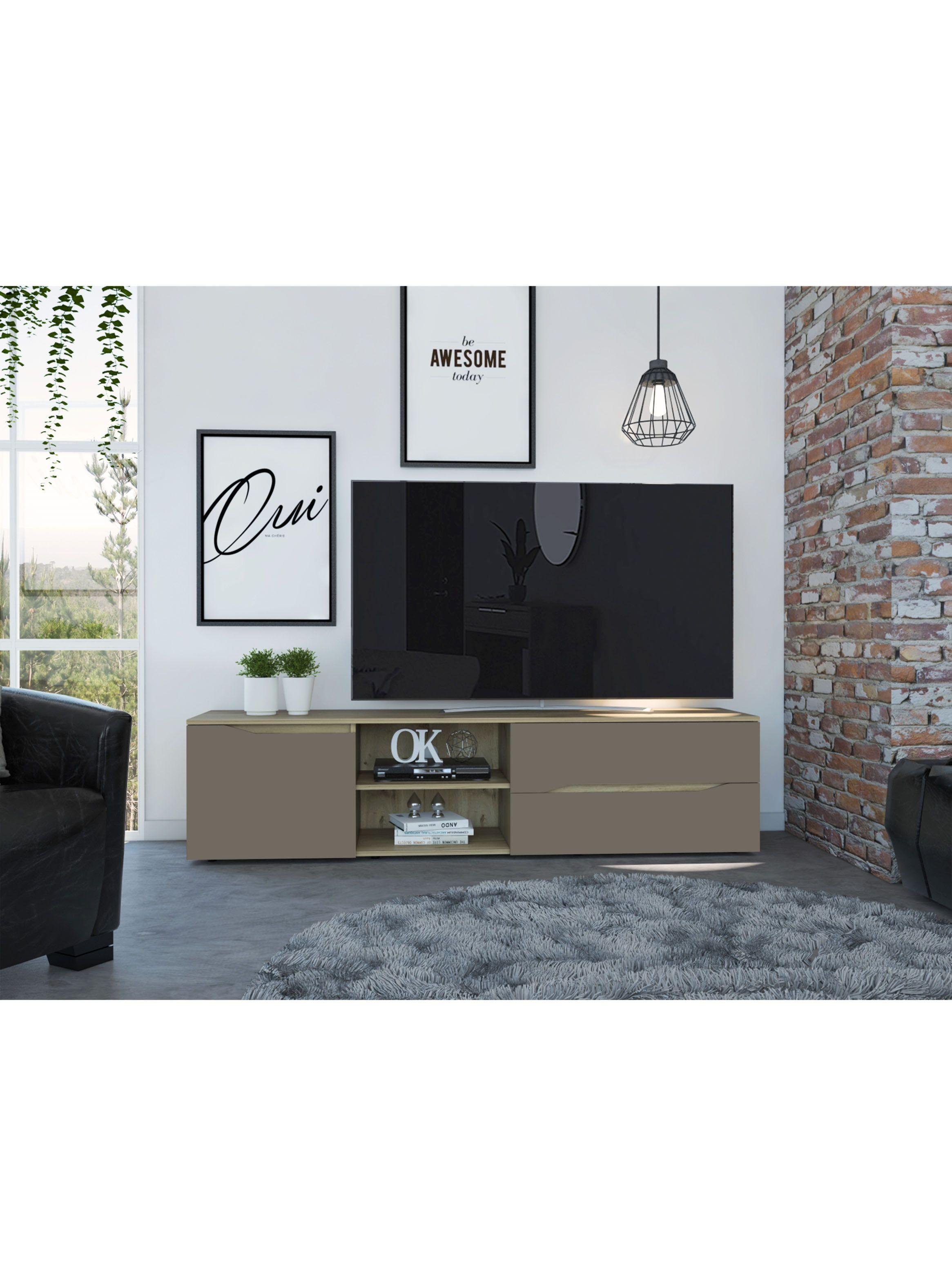 Rack para TV Obregon Duna-Taupe-0