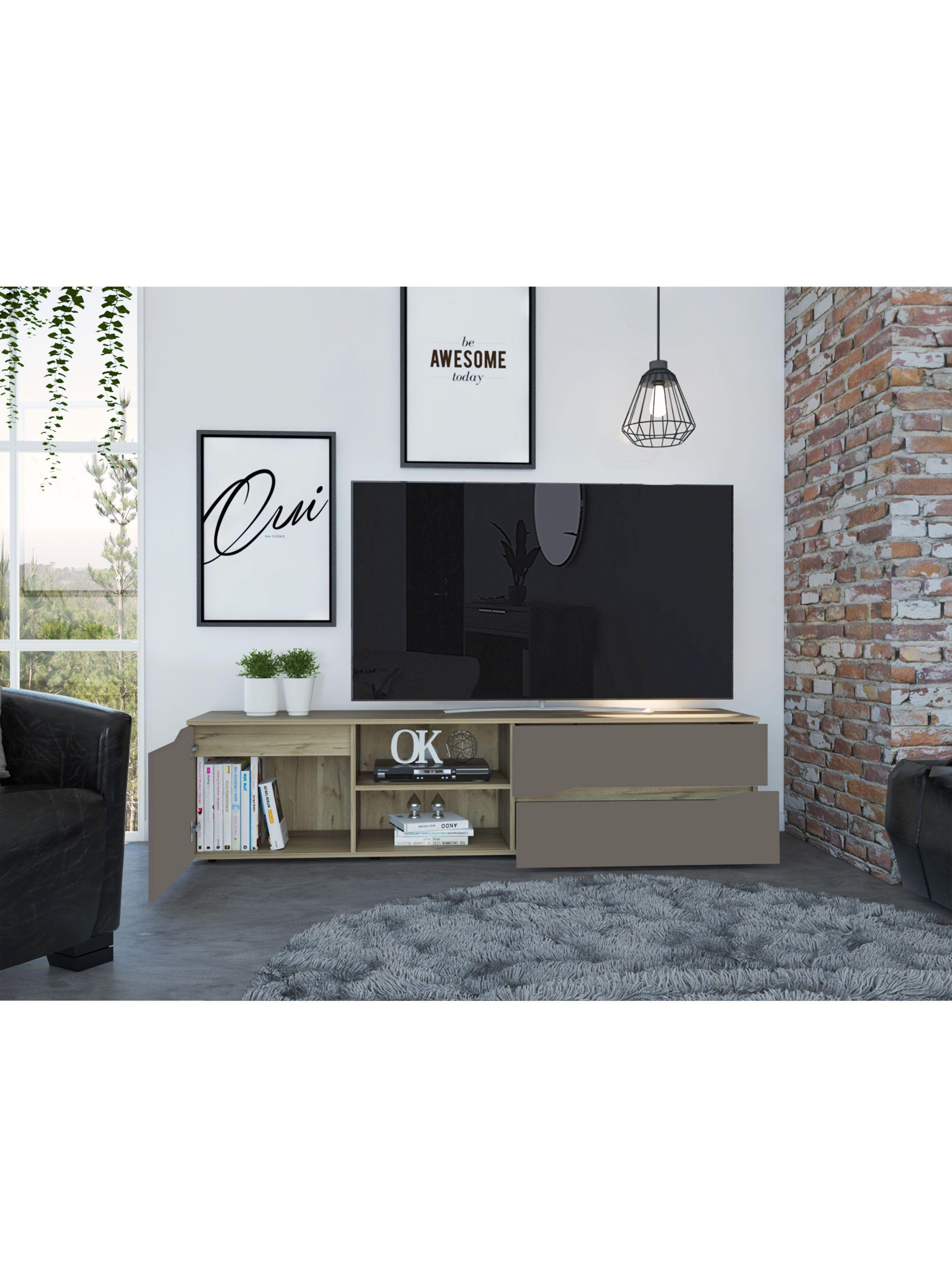 Rack para TV Obregon Duna-Taupe-4