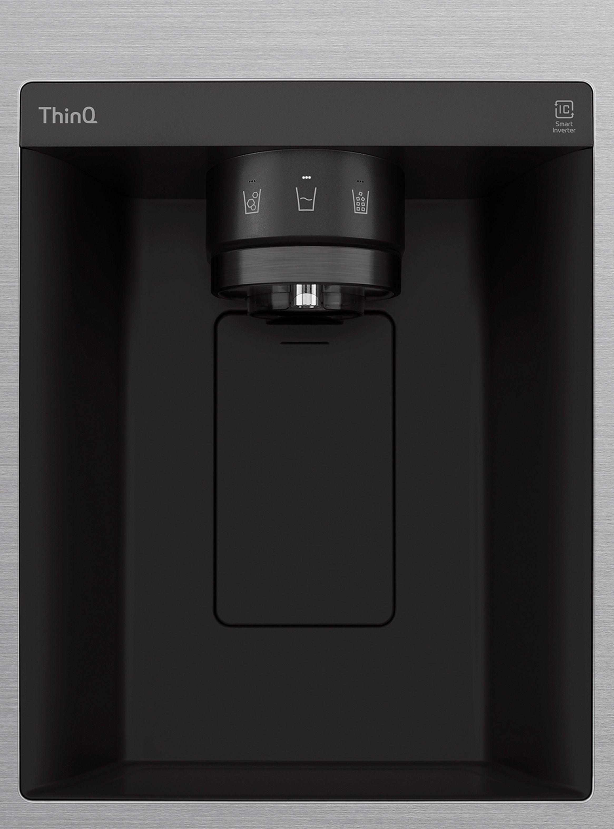 Refrigerador No Frost Side by Side LG GS66WPP Smart Inverter Compressor 611 Lts Platinum Silver-7