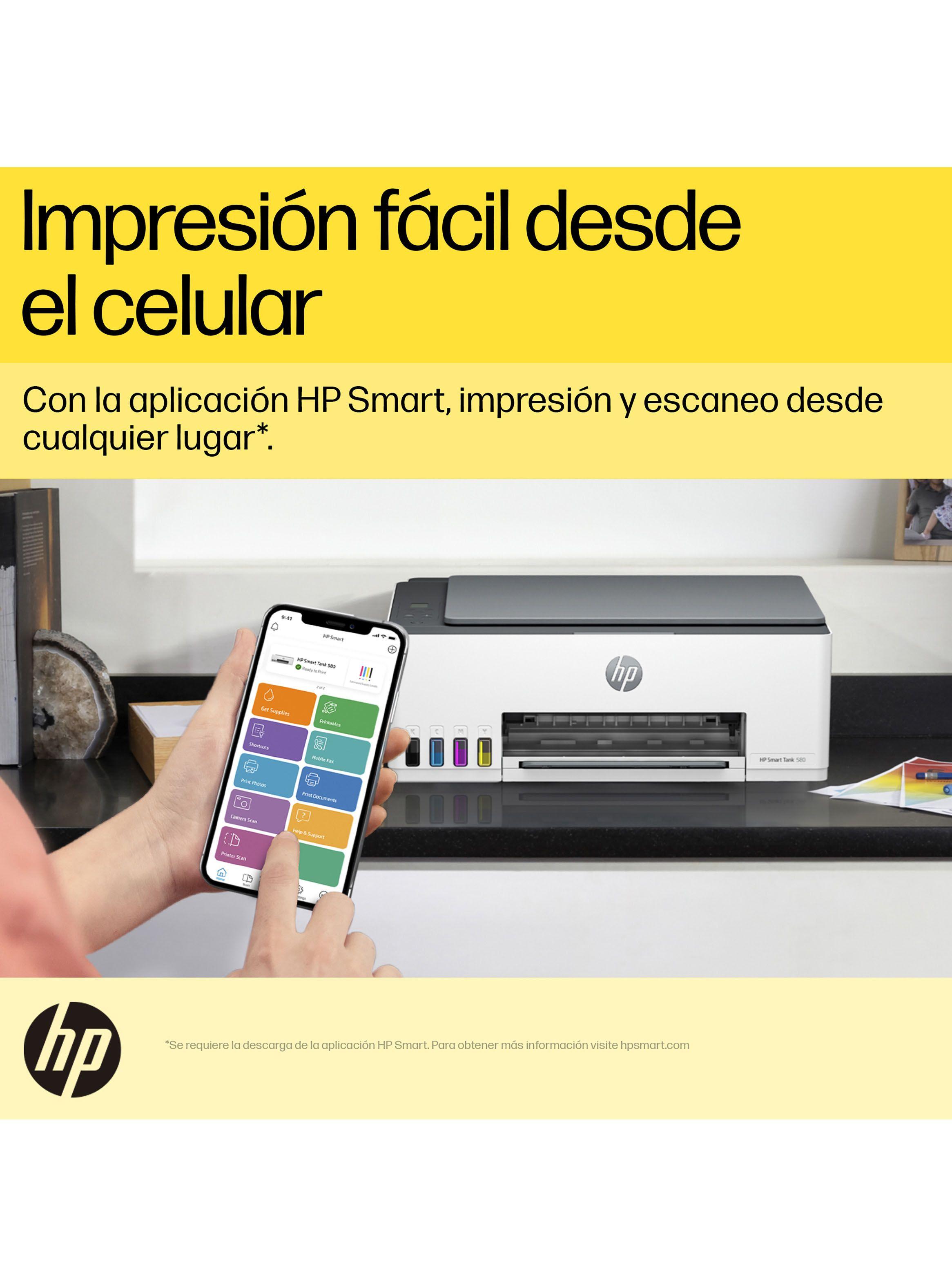 Multifuncional Smart Tank 580 Wi-Fi + Set de Botellas-8