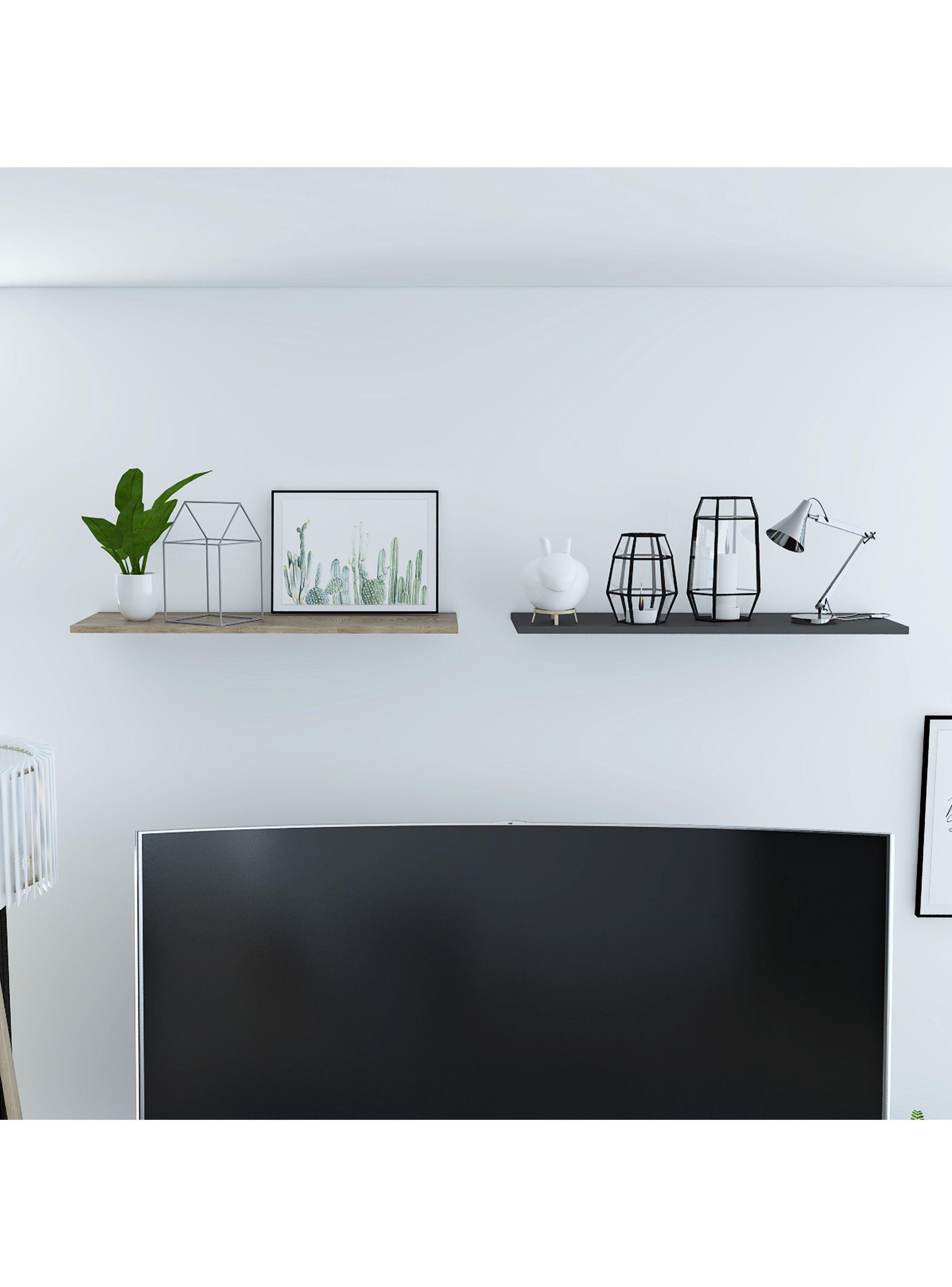 Repisa Vassel Wall Z-160 Miel-Plomo-3