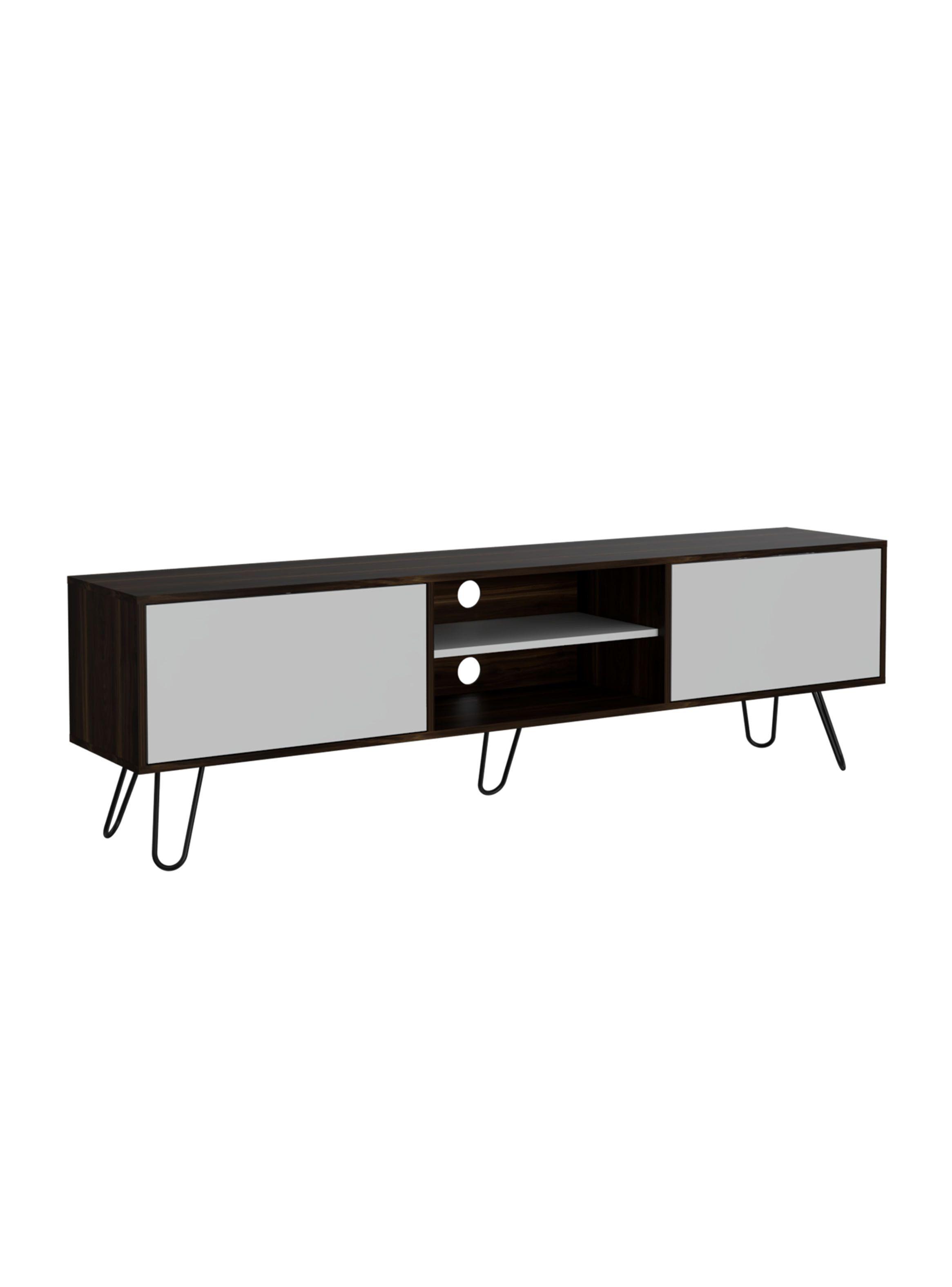 Rack Vassel Tv 80" Z-180 Habano-Blanco-2