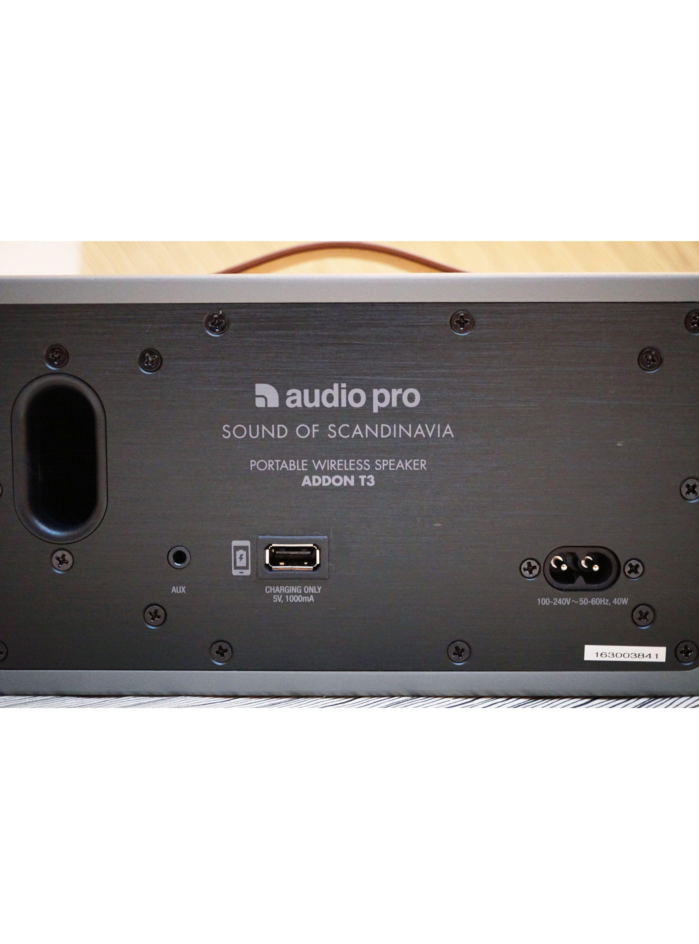 Parlante AudioPro Portátil Addon T3 BL-3