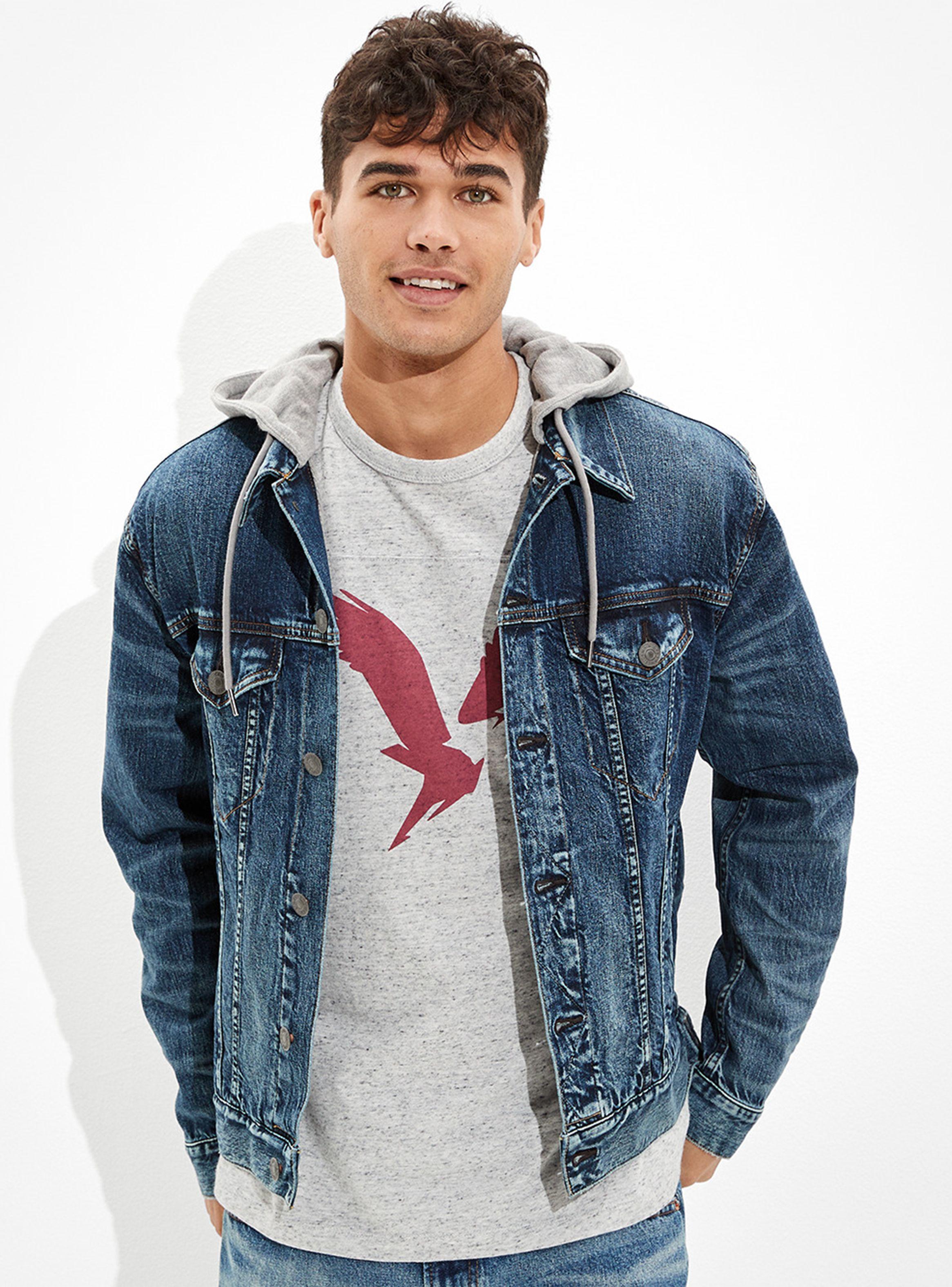 Chaqueta Hooded Denim-0