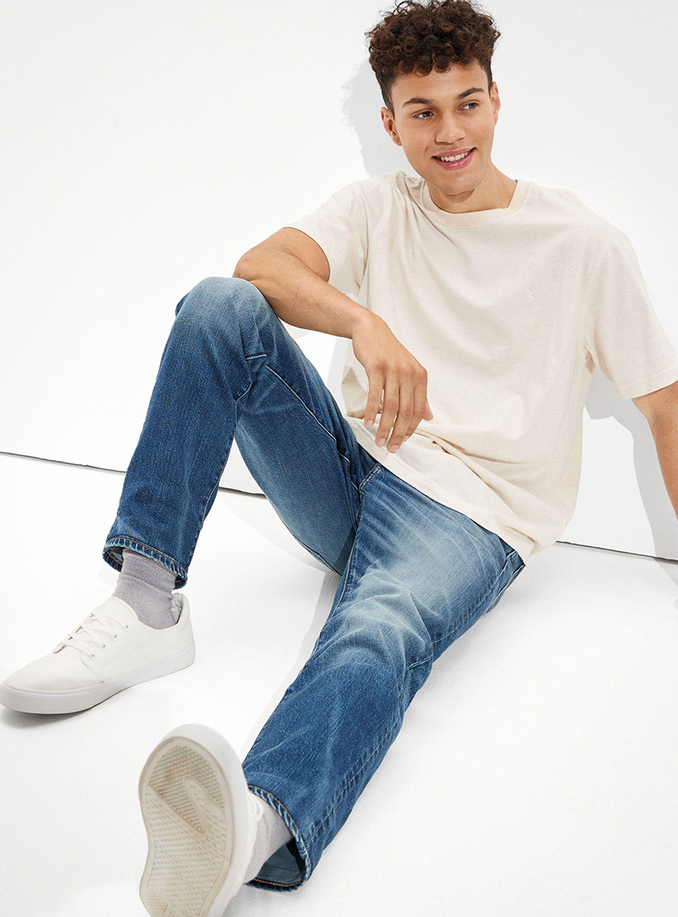 Jeans Flex Slim Straight Diseño Liso-2