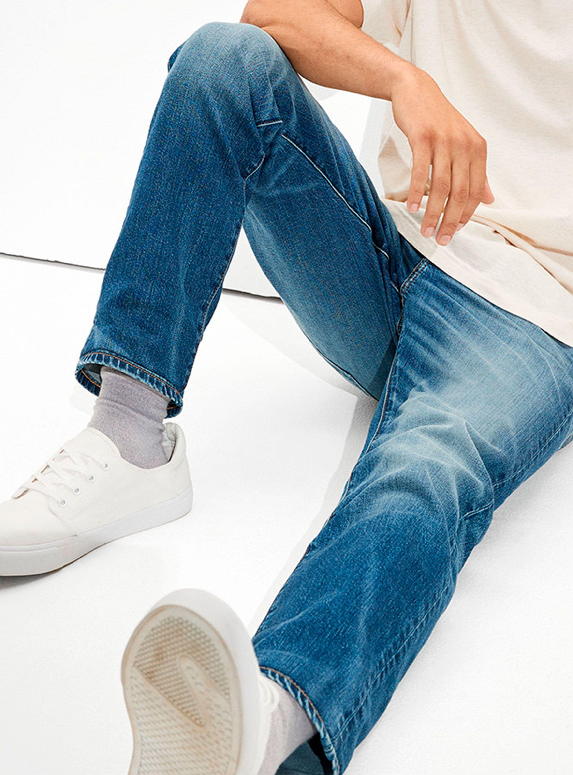 Jeans Flex Slim Straight Diseño Liso-0