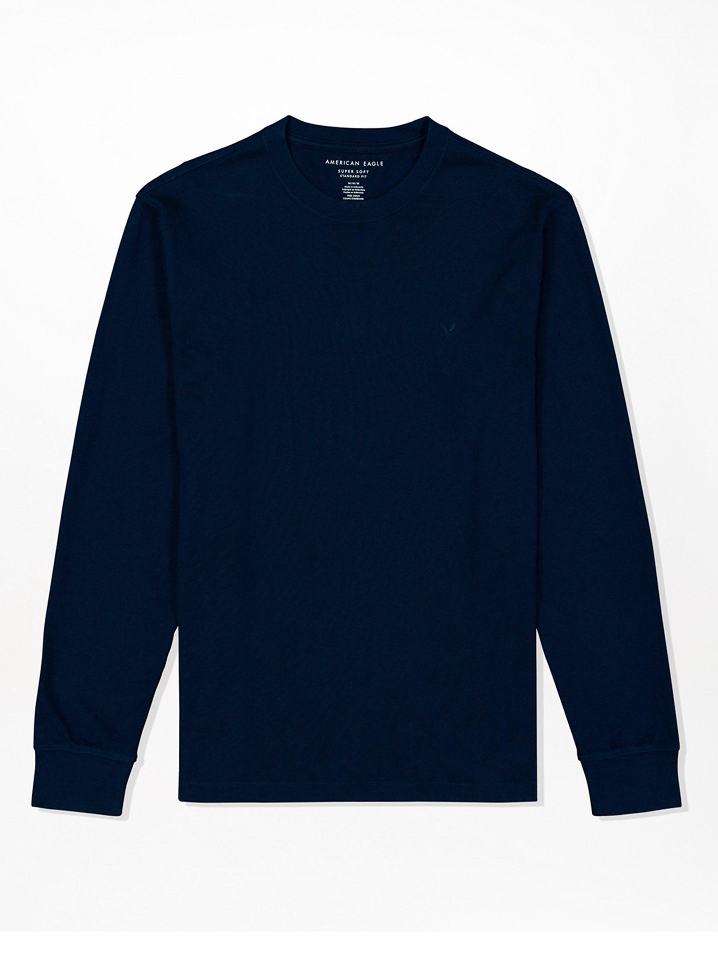 Polera Long-Sleeve Cuello Redondo Hombre-2