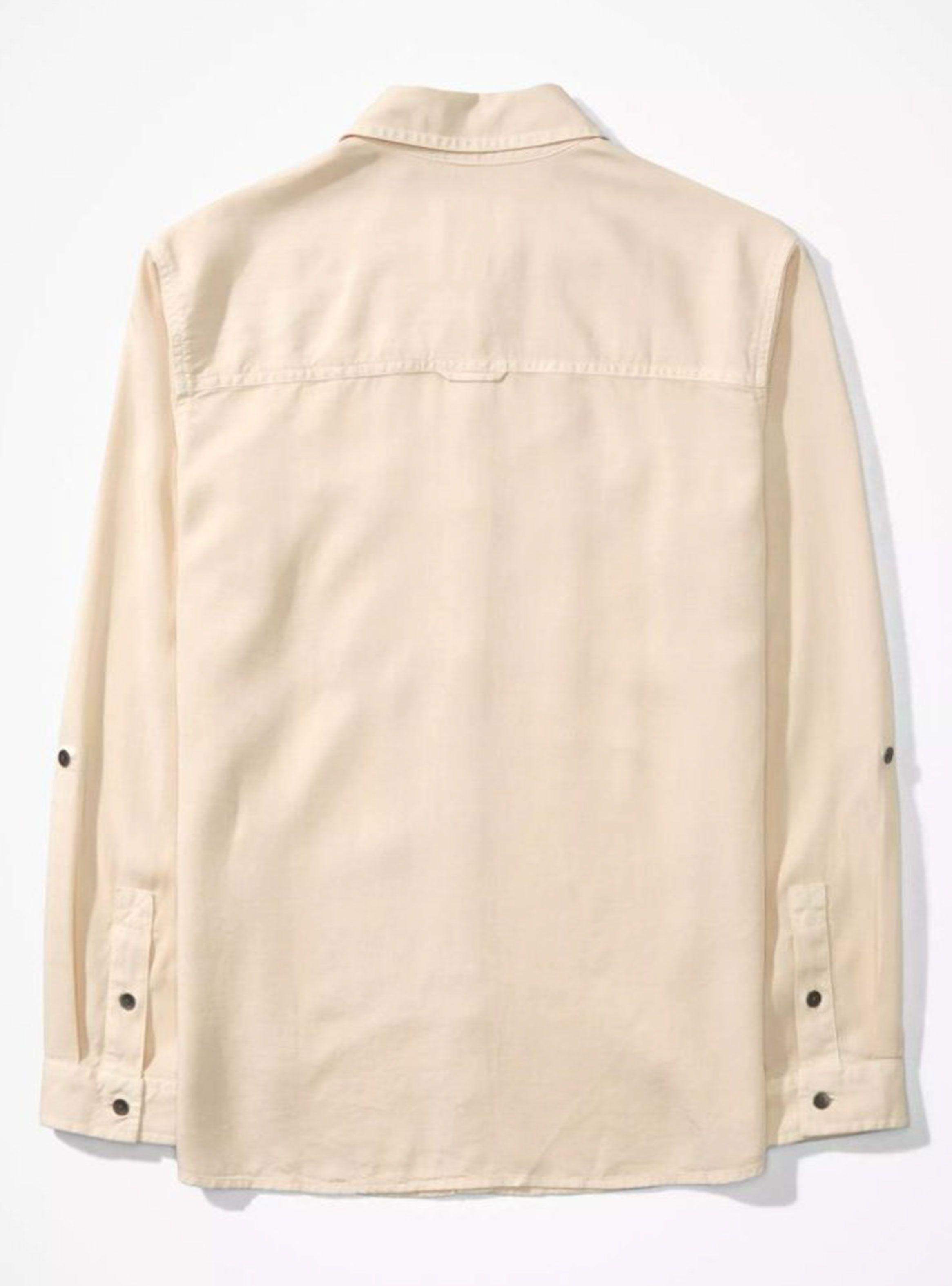Camisa Manga Larga con Botones-3