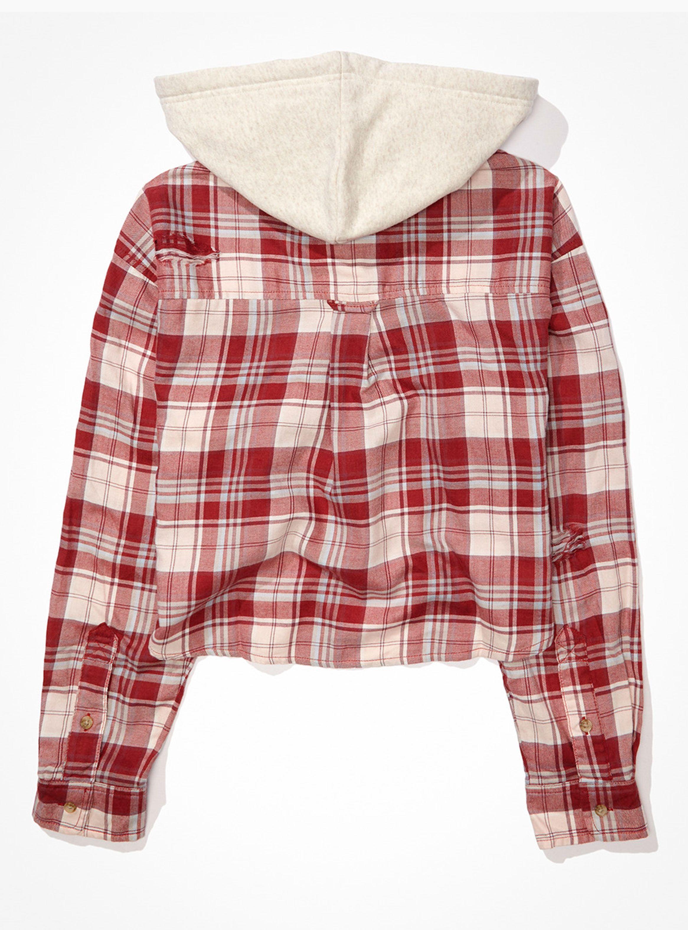 Camisa Crop Cuadrillé-3