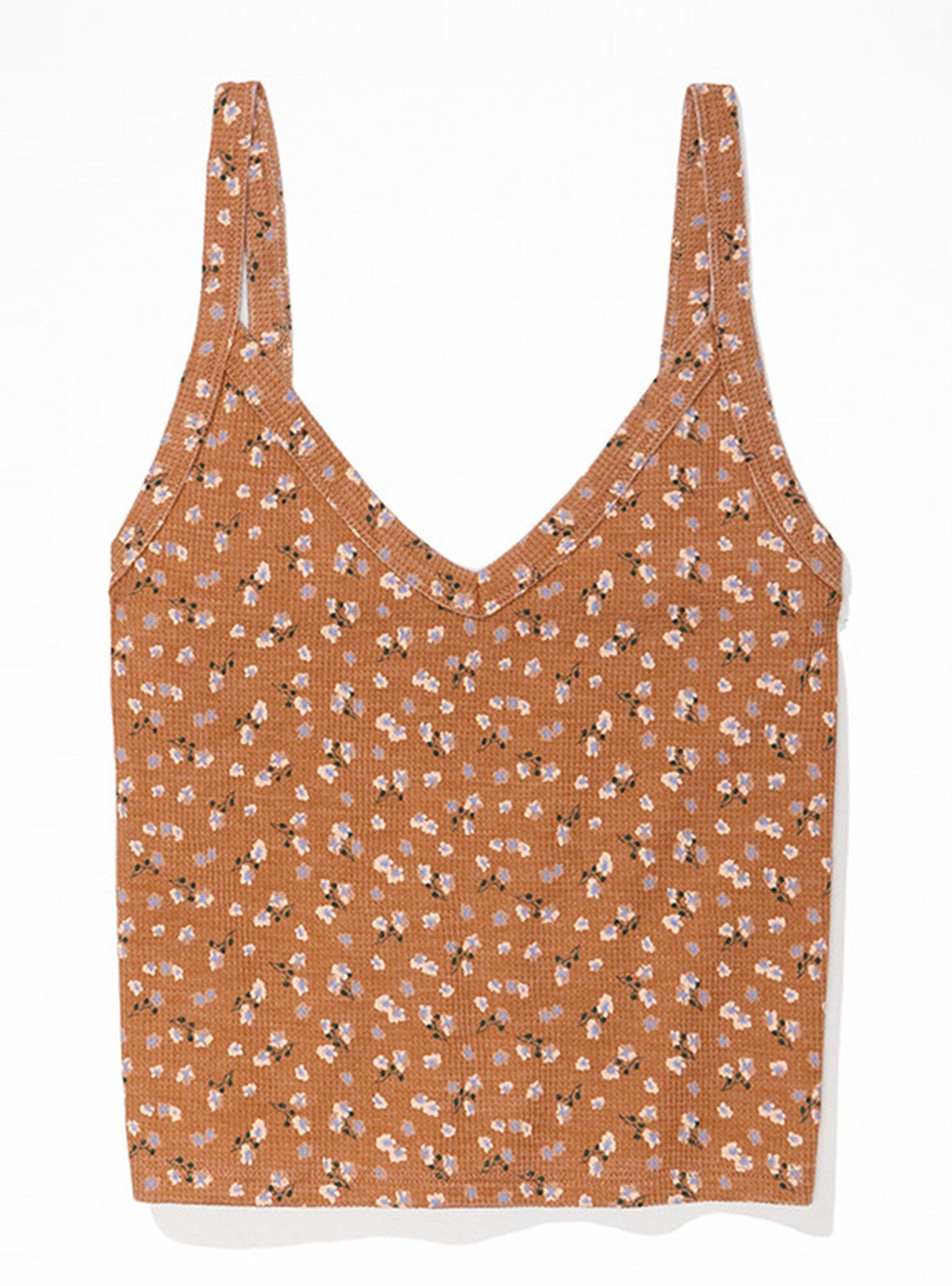 Polera Printed V-Neck Cami-4