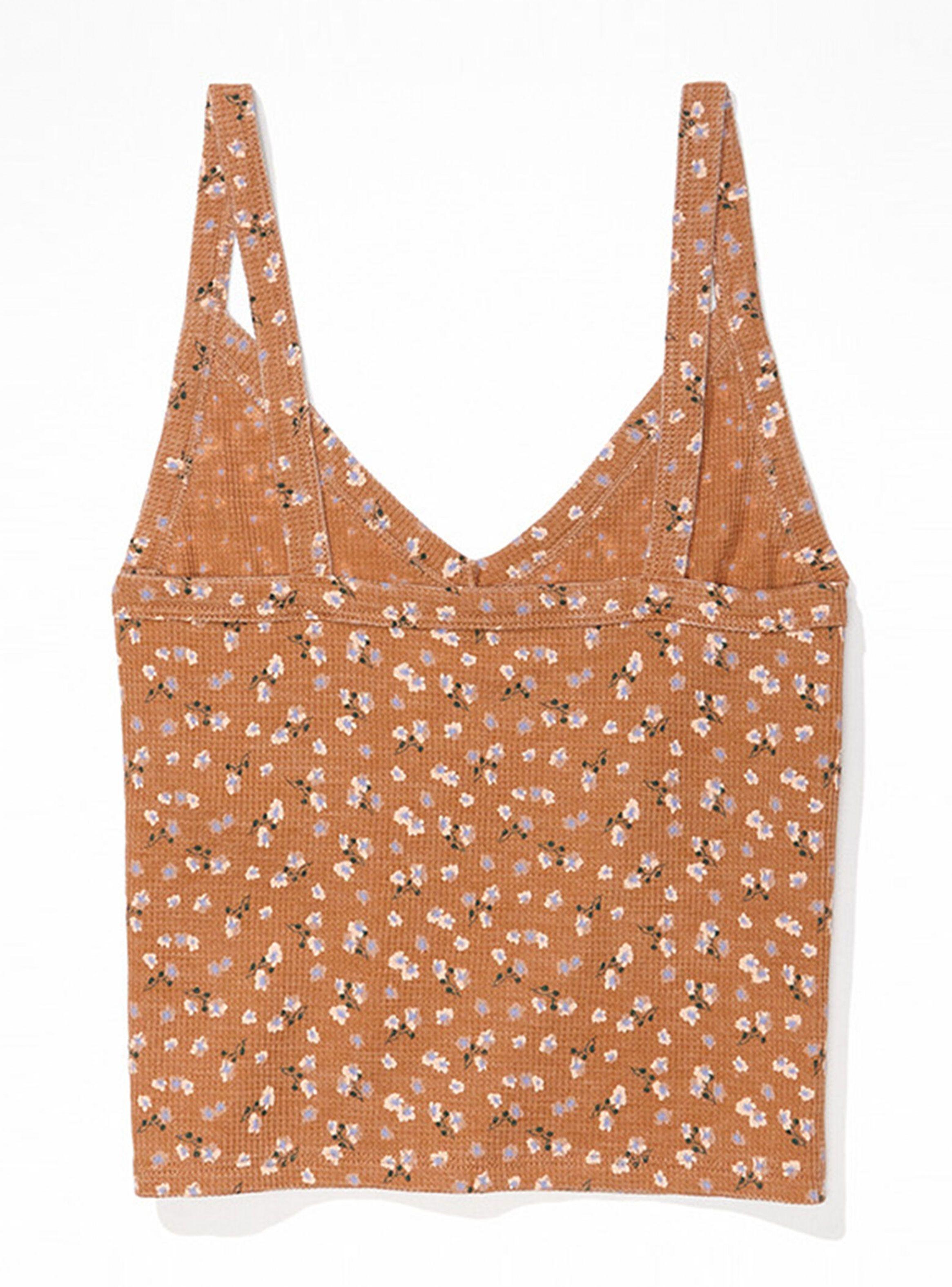 Polera Printed V-Neck Cami-5