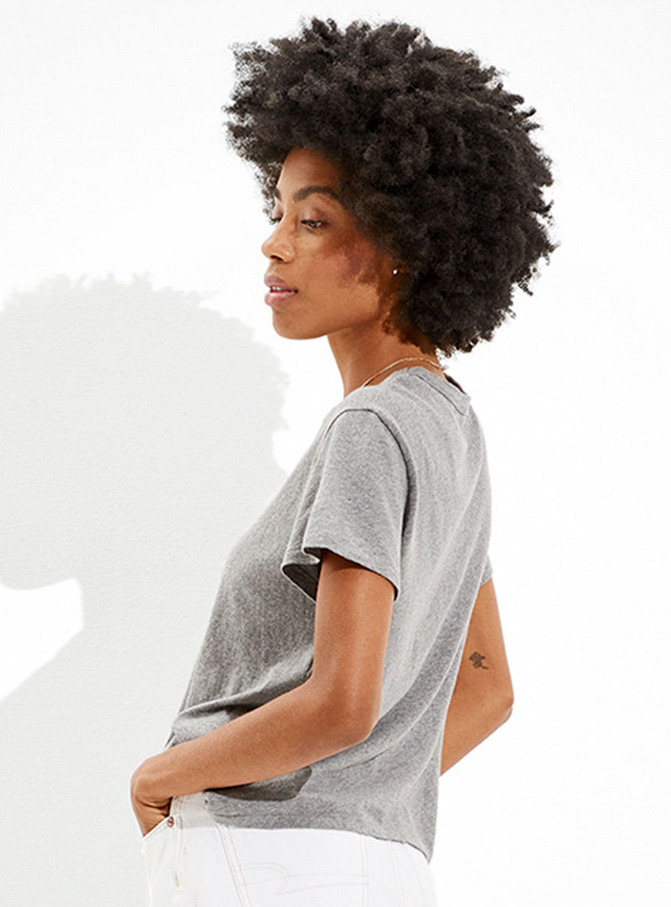 Polera True Tomboy Tee Gris-1