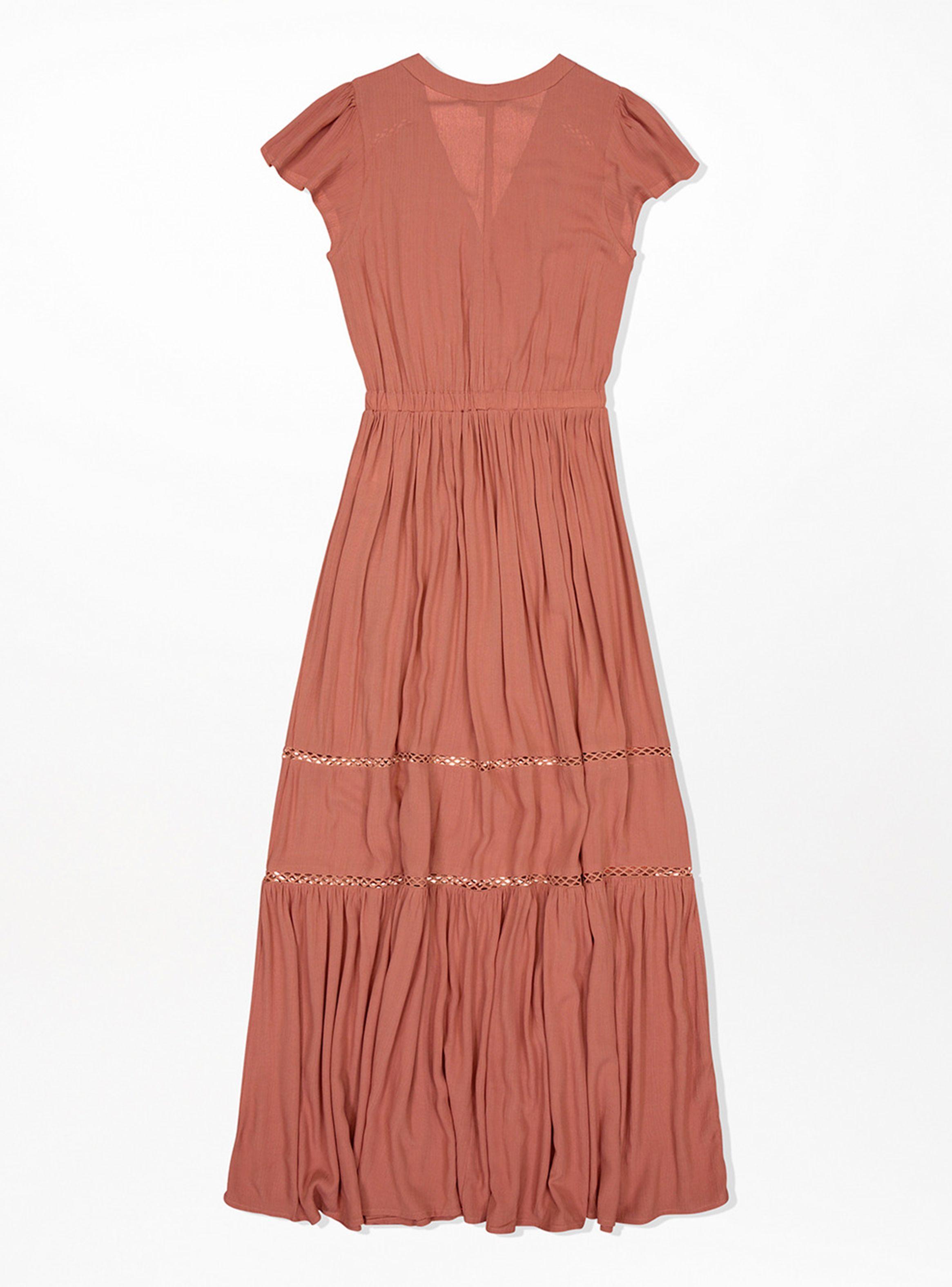 Vestido Printed Tiered Maxi-1