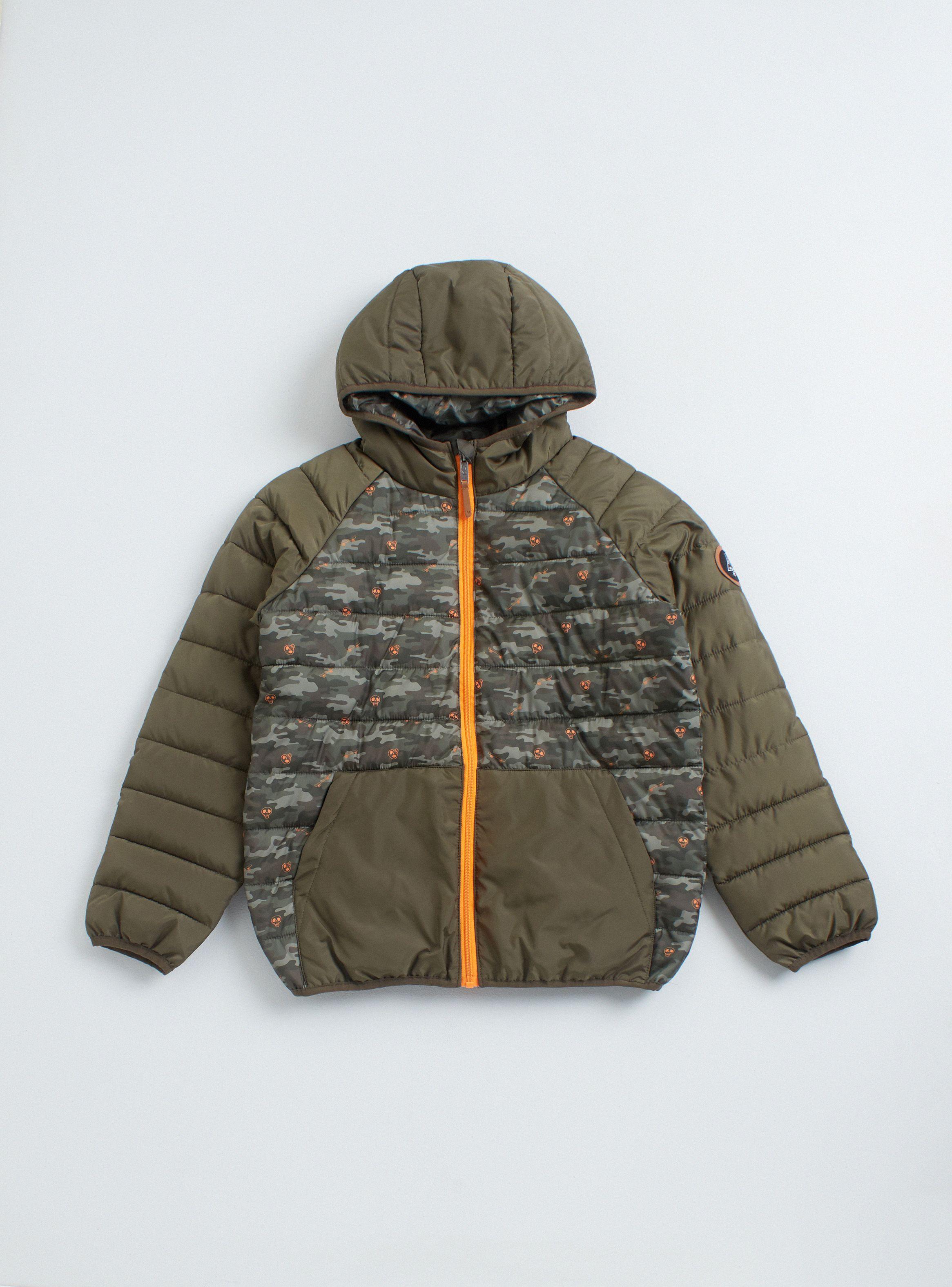 Parka Básica con Cierre Niño-0