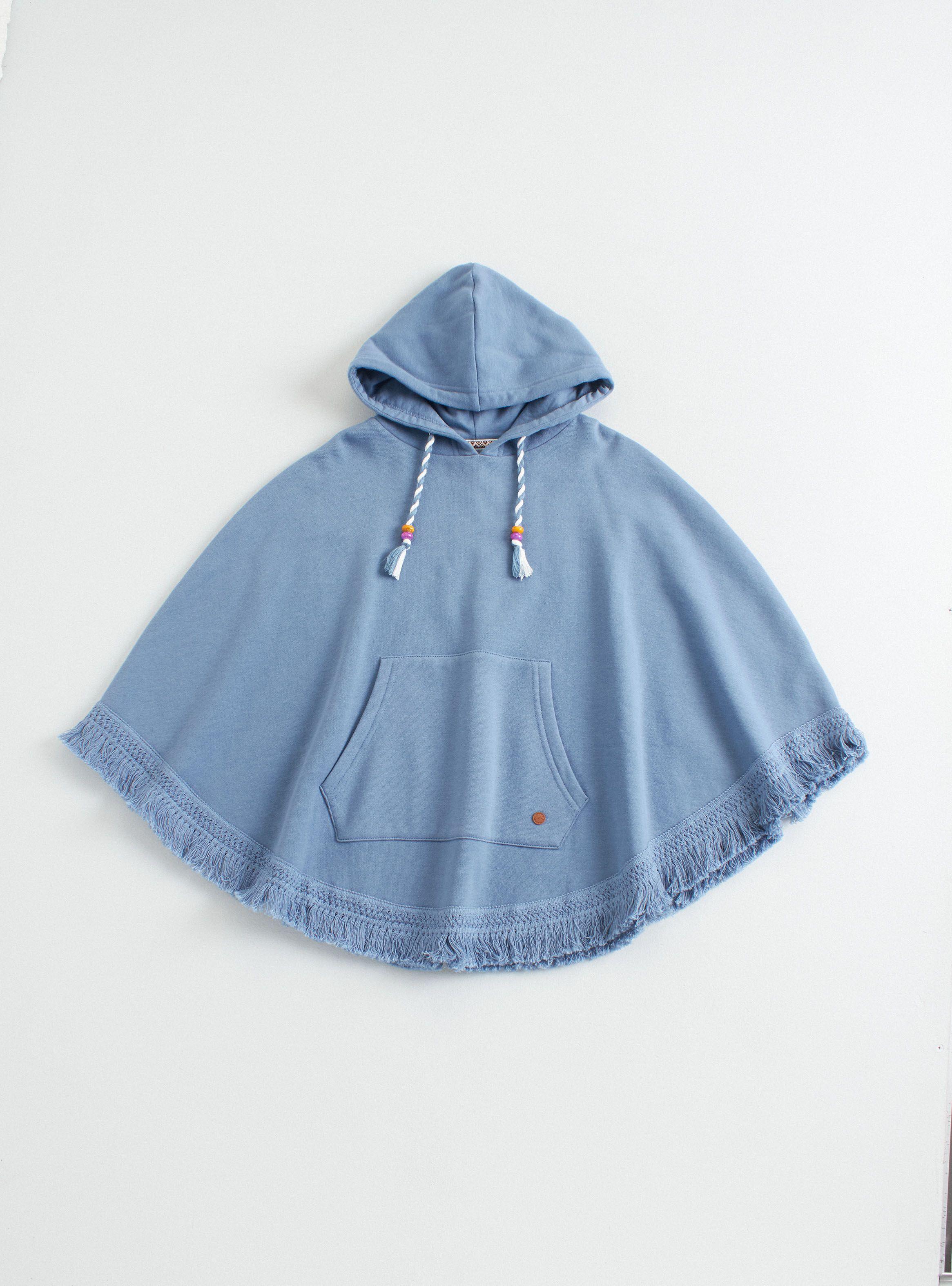 Poncho Fleece Niña-1