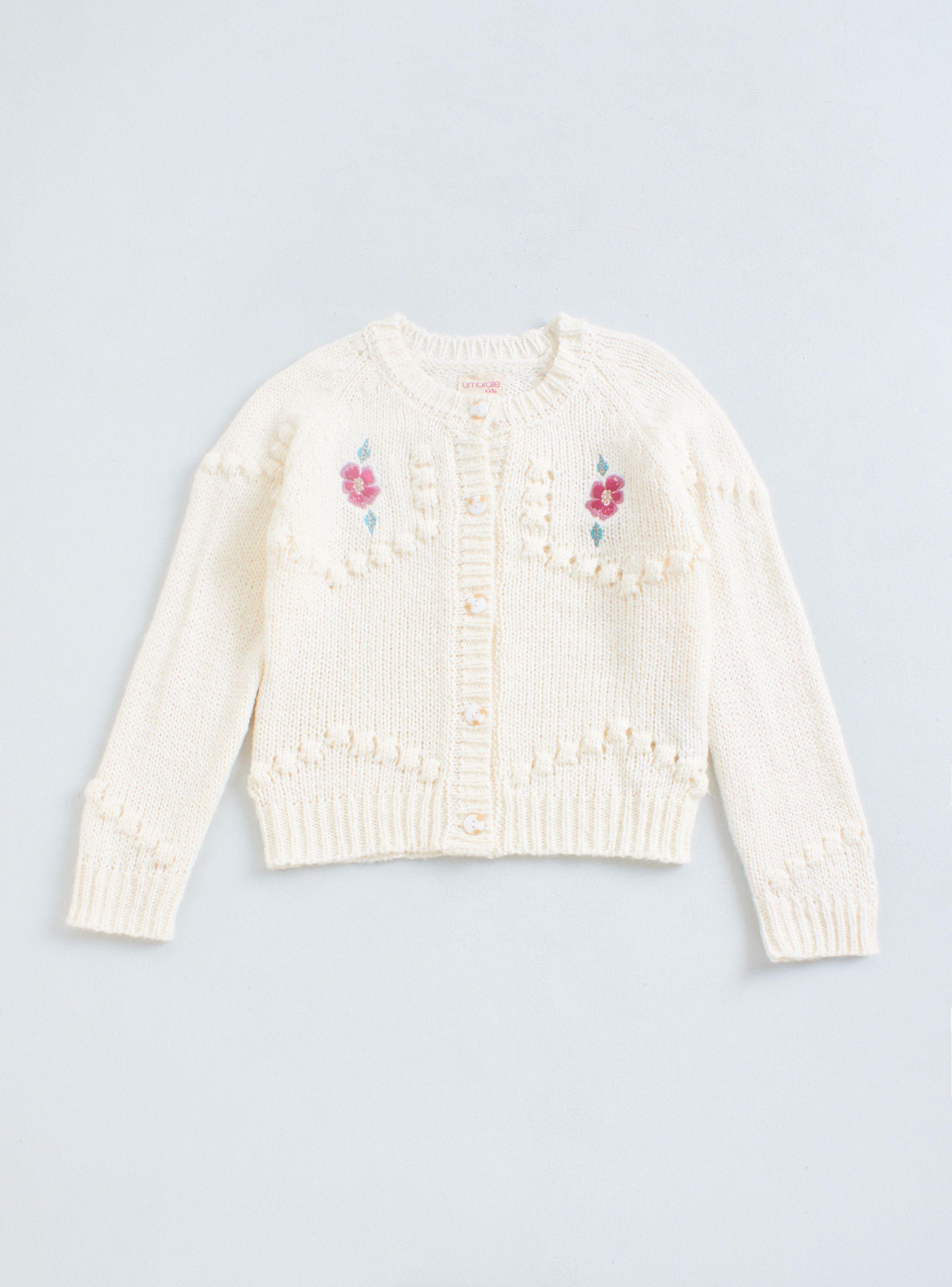 Cardigan Pelotitas Niña-1
