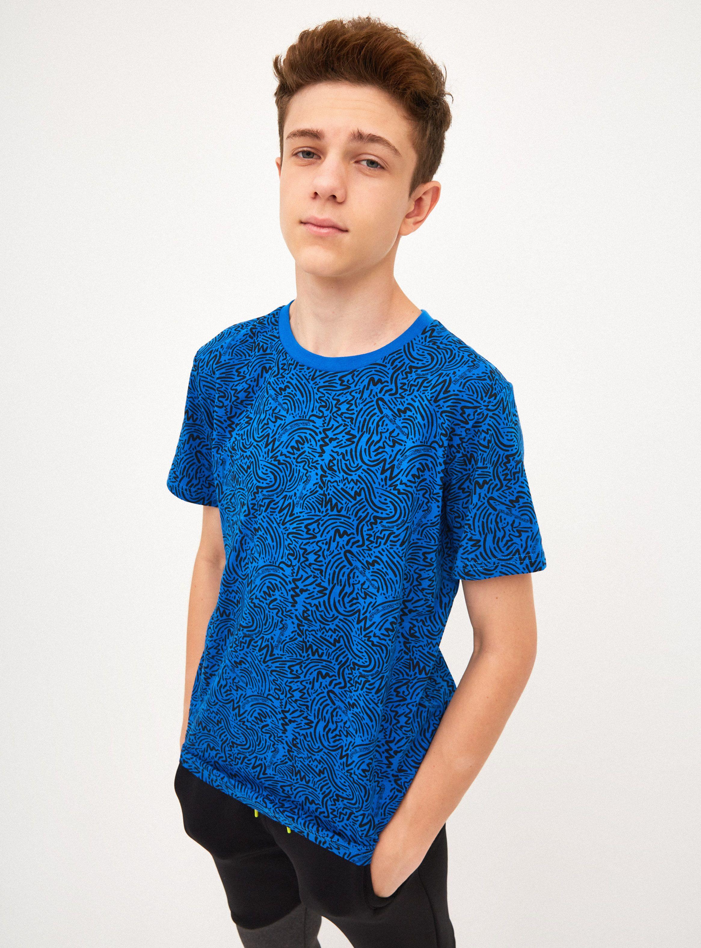 Polera Mini Print Niño-0