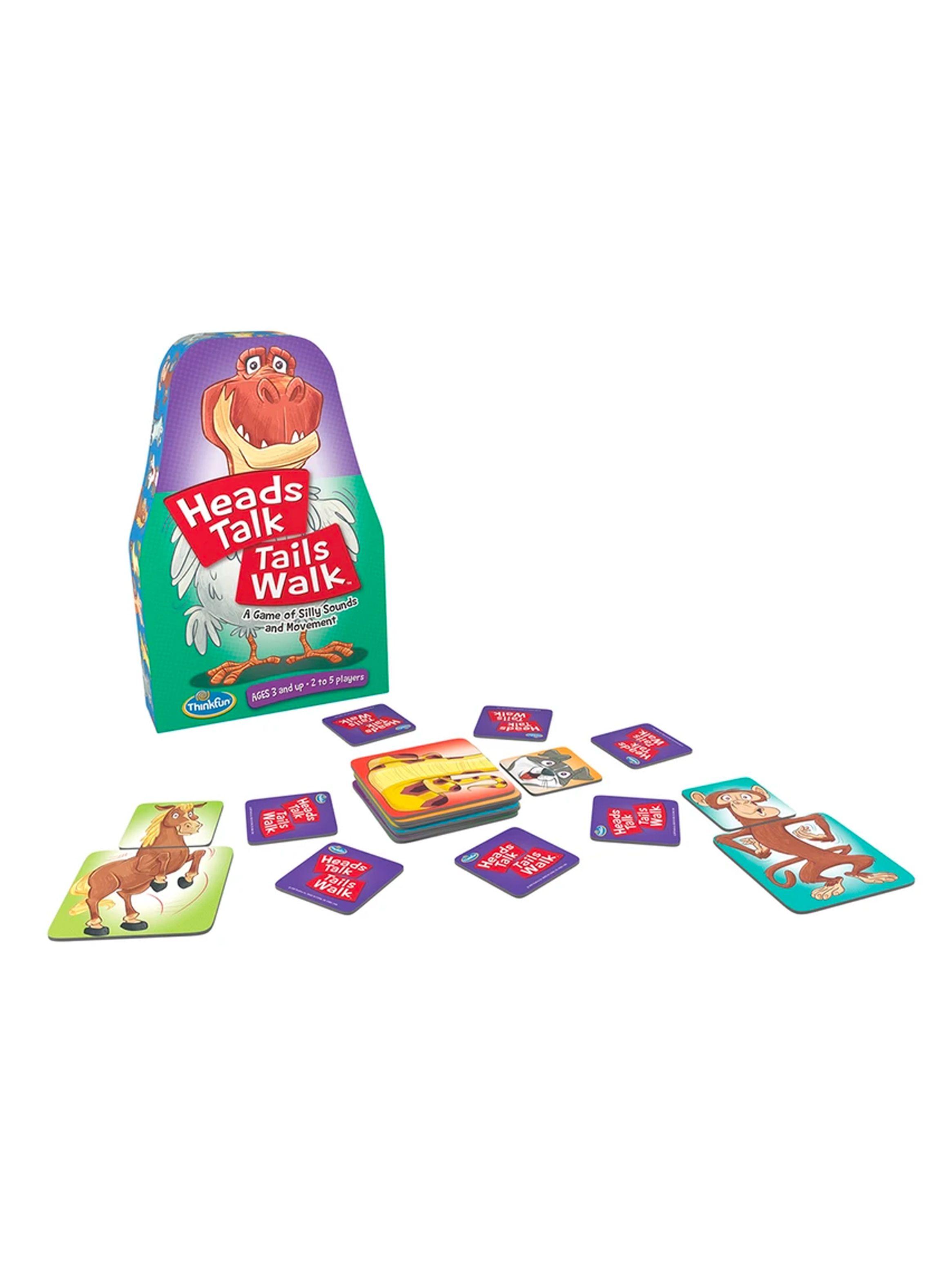 Thinkfun Juego de Ingenio Heads talk tails walk Caramba-0
