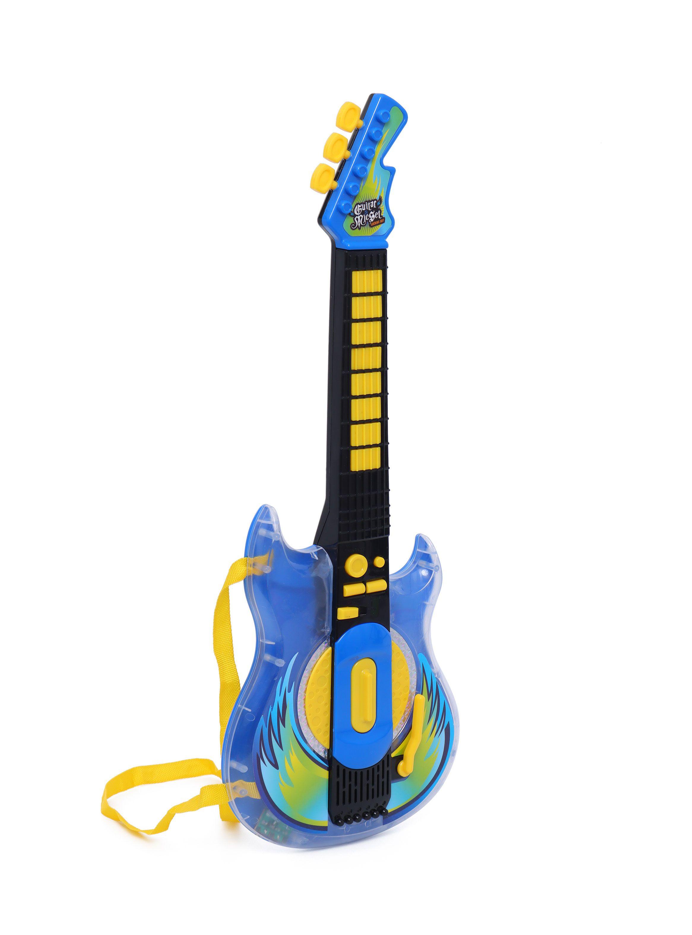 Guitarra con Micrófono y Luz-1